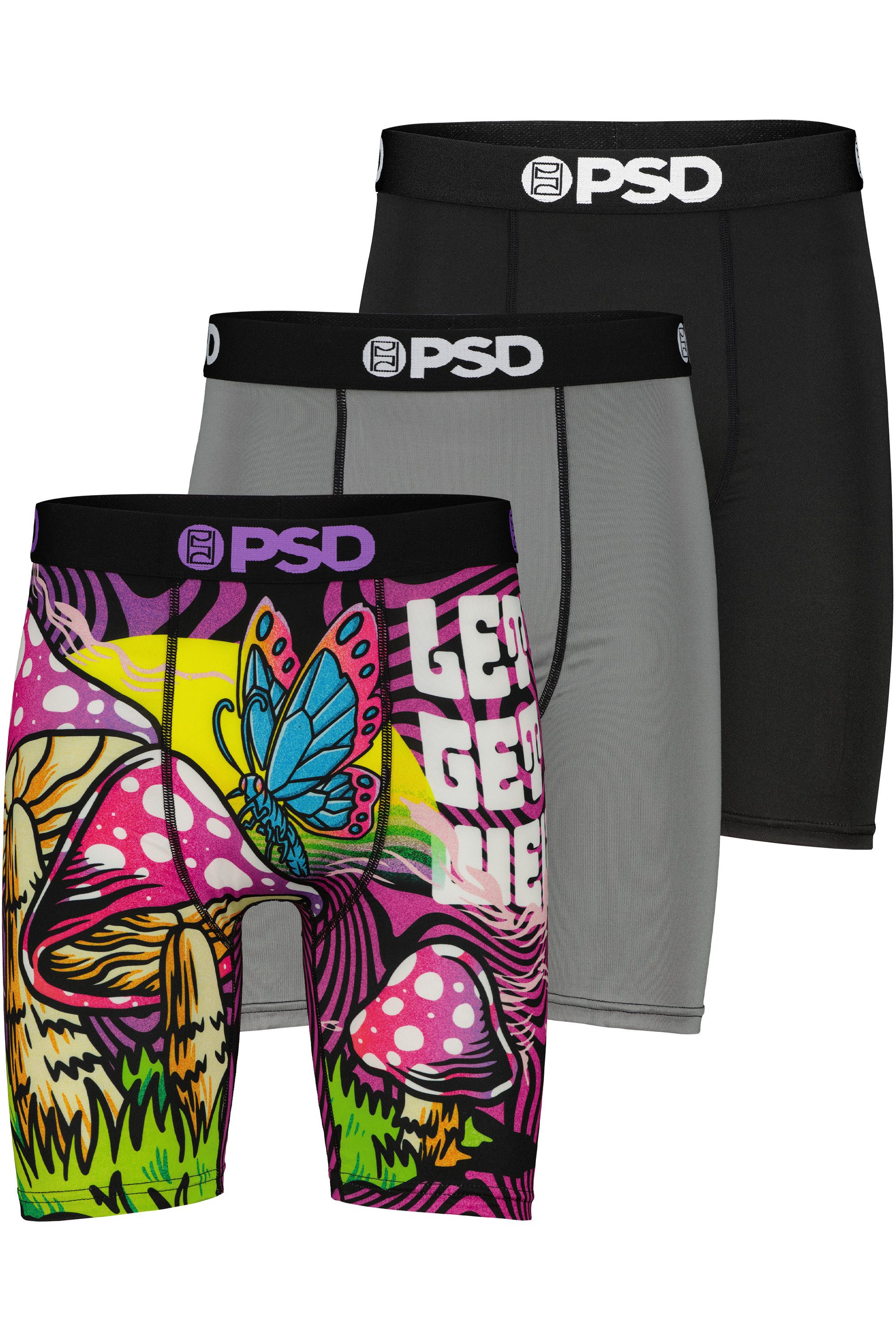 PSD Boxershorts 3 PACK - GET WEIRD Herren
