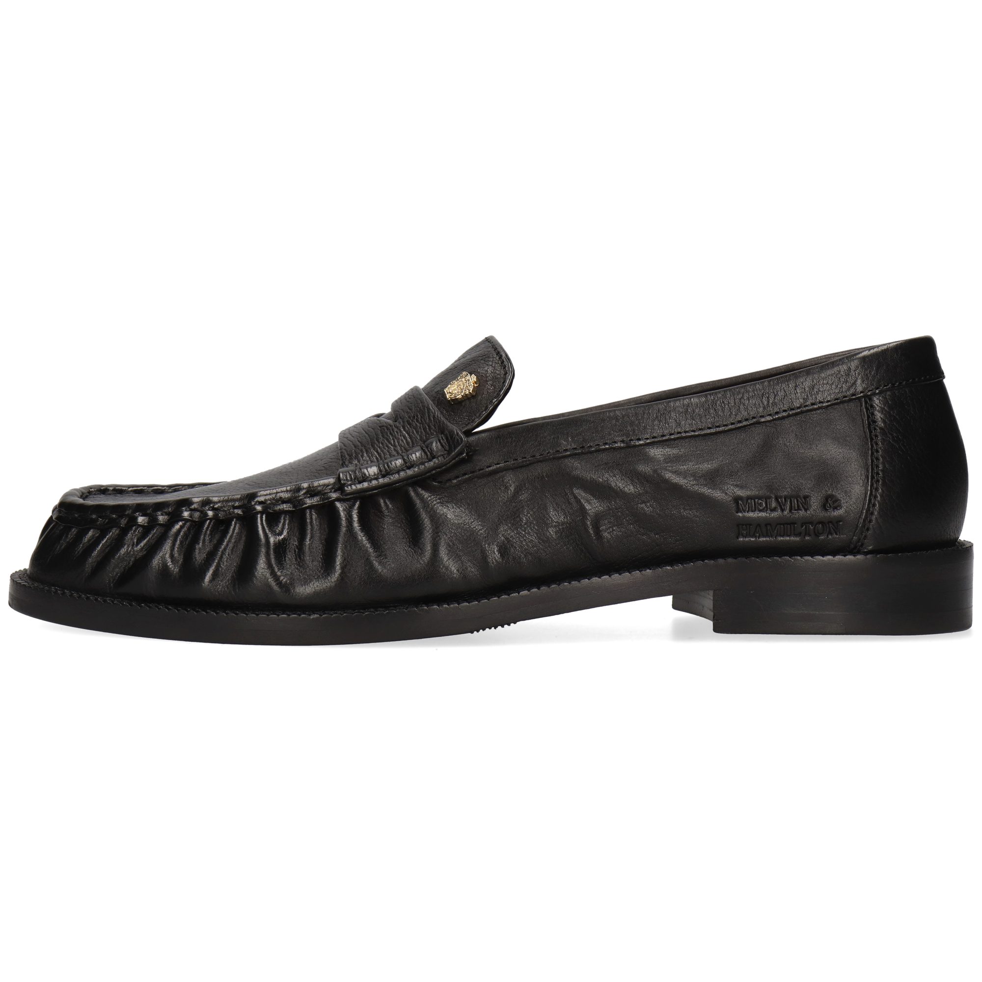 Melvin & Hamilton Kamilla 1 Leder-Loafers für Damen Loafer Flache Absätze, Echtes Leder, Vegetabile Gerbung