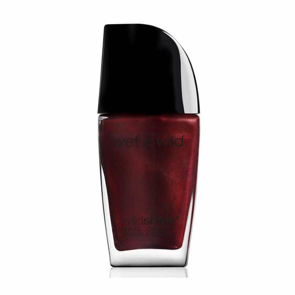 Wet n Wild Nagellack Wild Shine Nail Color Burgundy Frost