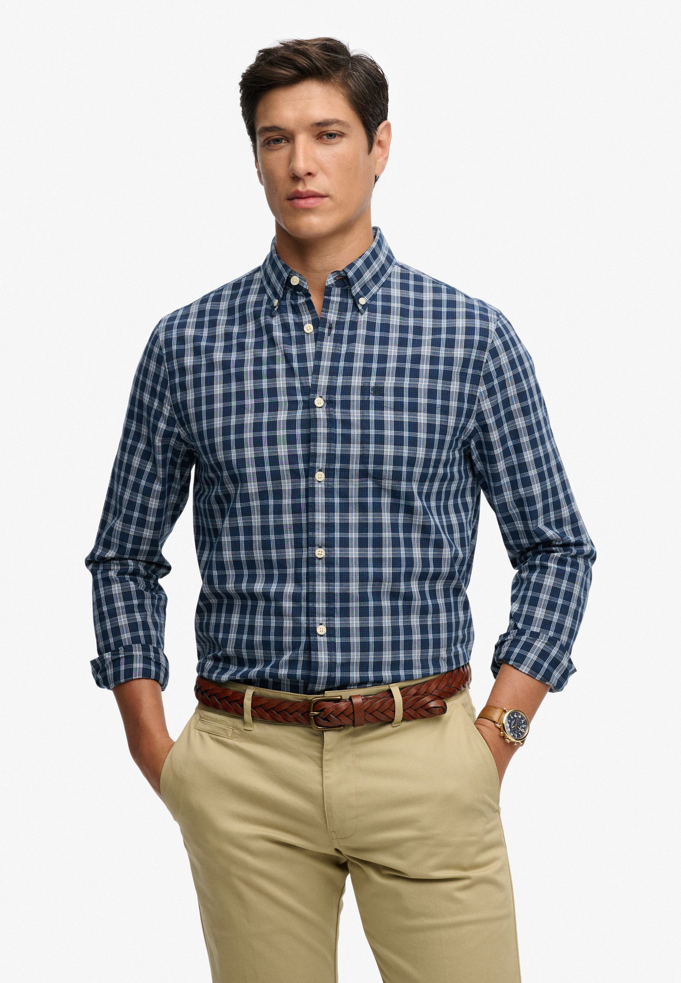 Superdry Langarmhemd PREPPY POPLIN L/S SHIRT günstig online kaufen