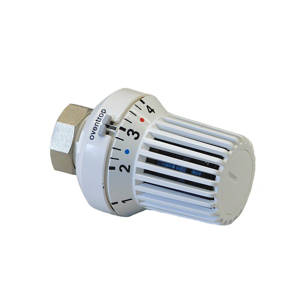 M Gewinde XH 30x1,5, weiß Heizkörper f. Uni Nullstellung mit Oventrop Oventrop Thermostat