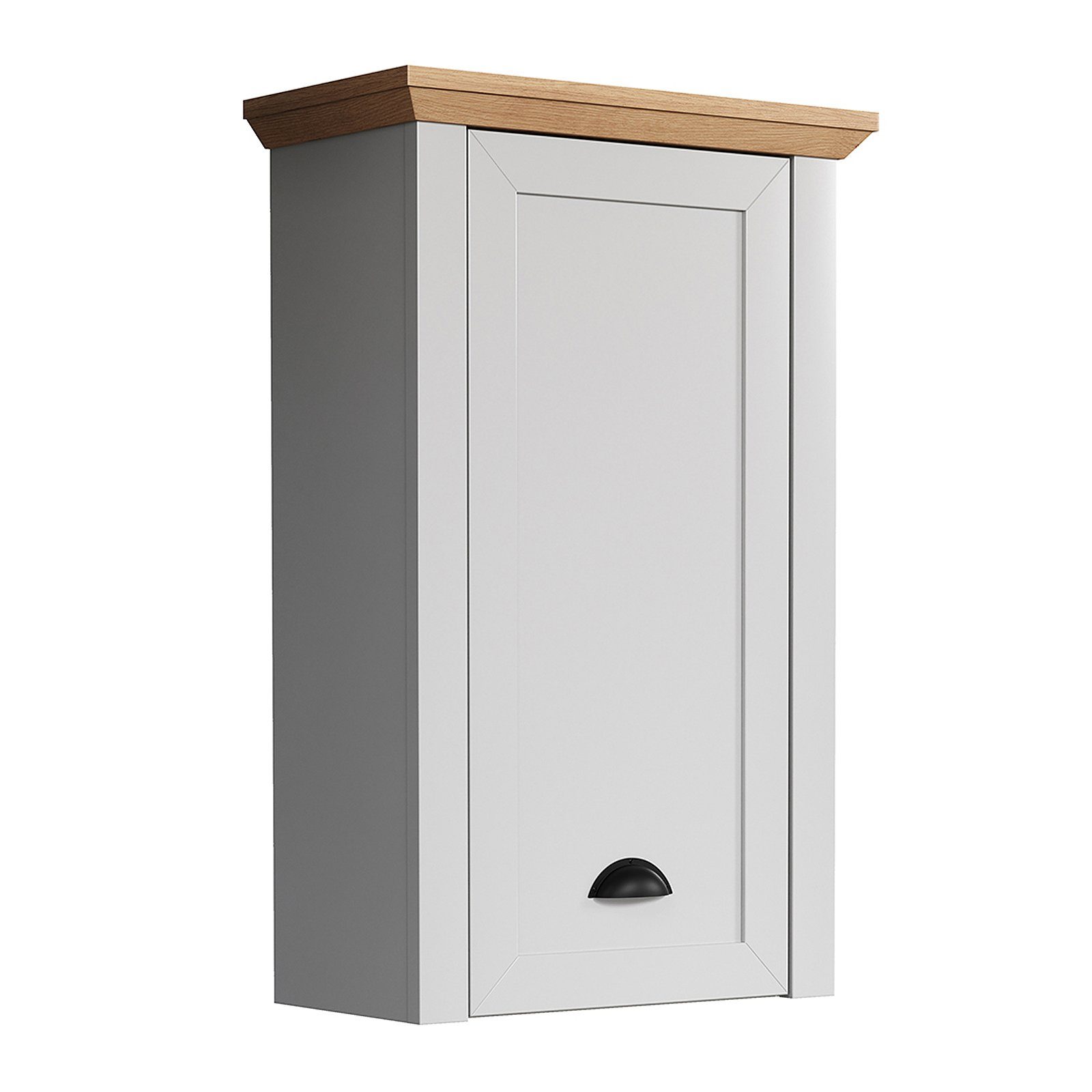 trendteam Hängeschrank Landside Badezimmerschrank Oberschrank Badmöbel Grau 46 x 73 x 24 cm