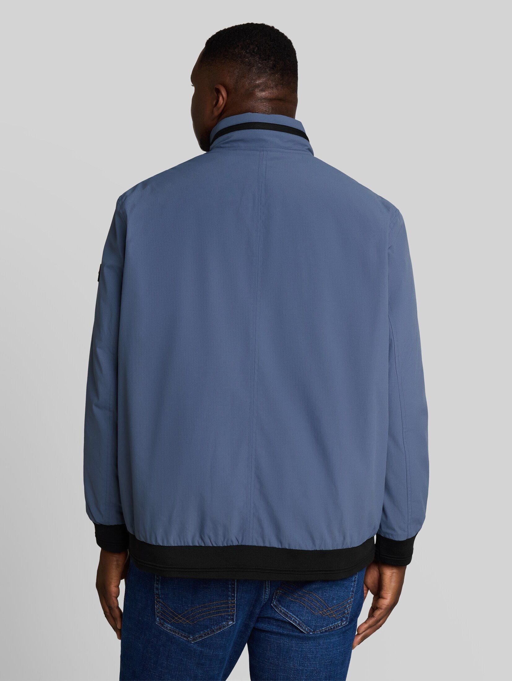 TOM TAILOR PLUS Winterjacke Jacken Plus Size - Blouson Jacke mit verstaubarer Kapuze