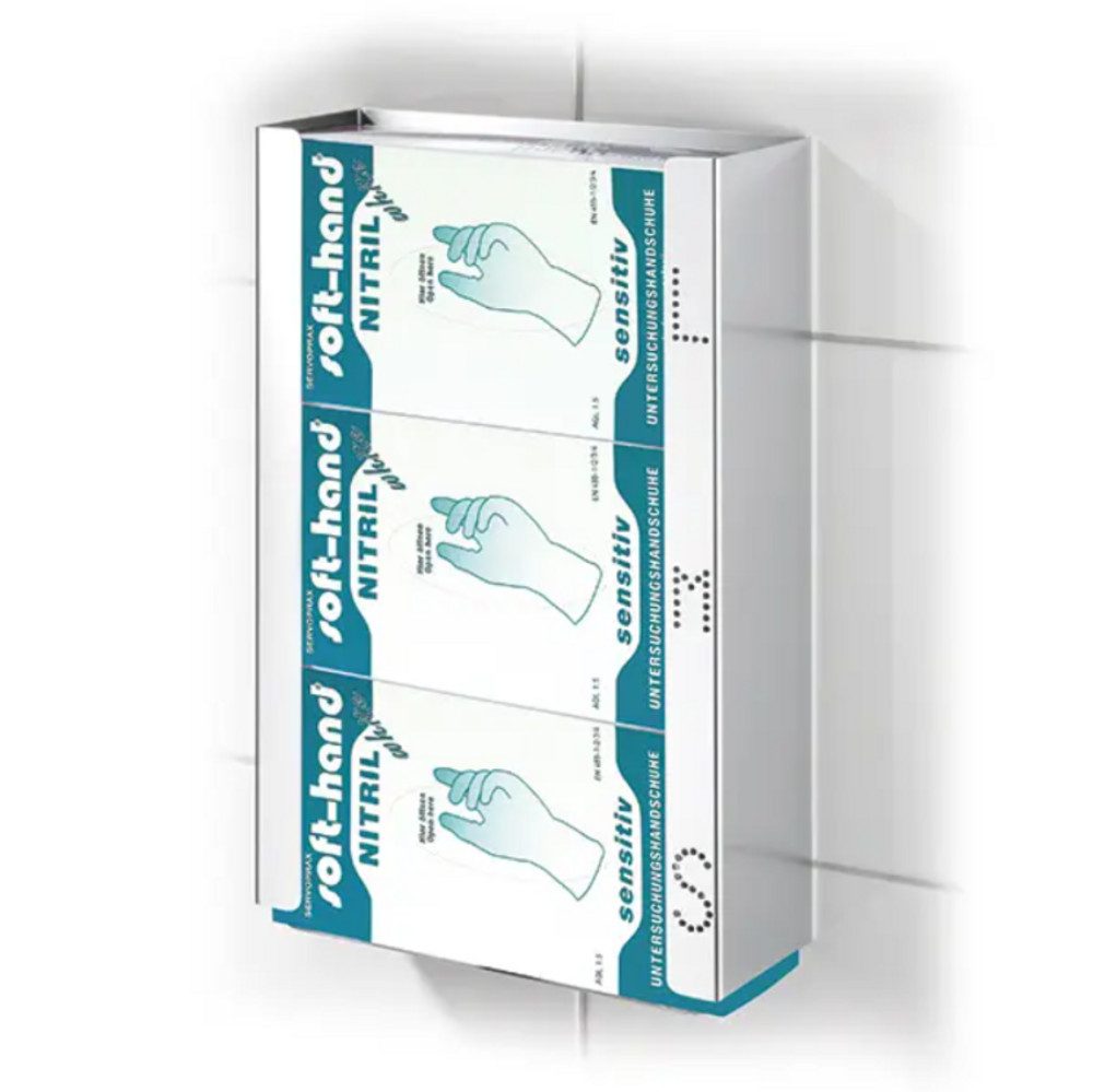 Einweghandschuhe Halter Triple für Handschuhdispenser