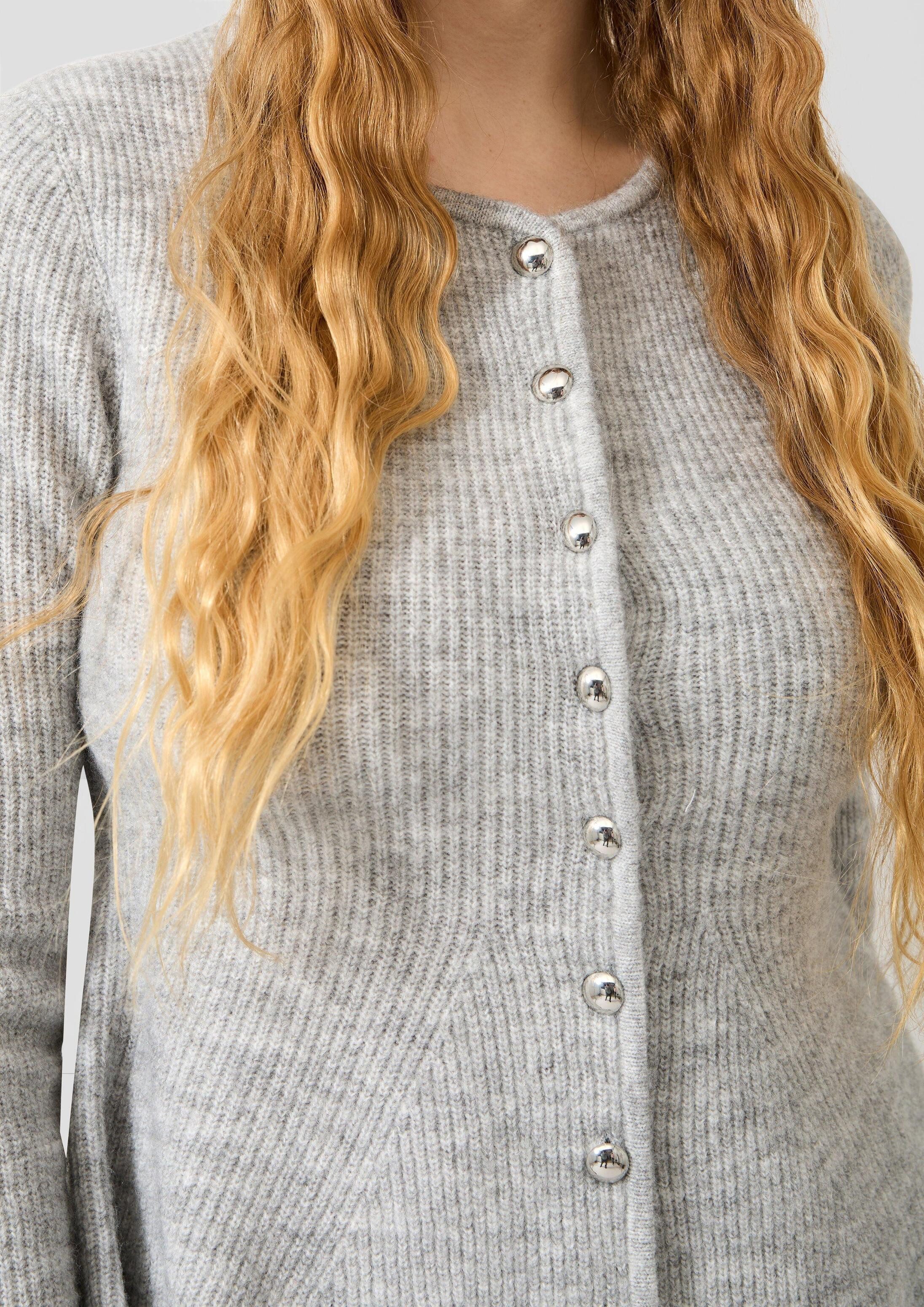 QS Cardigan Strickjacke Taillierter Cardigan – Bild 4 von 5