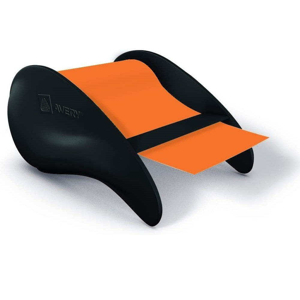 Avery Zweckform Haftnotizblock Haftnotizen-Rolle im Spender 8m x 60mm Orange, Haft-Zettel Klebe-Zettel Roll-Haftstreifen Rollnotes