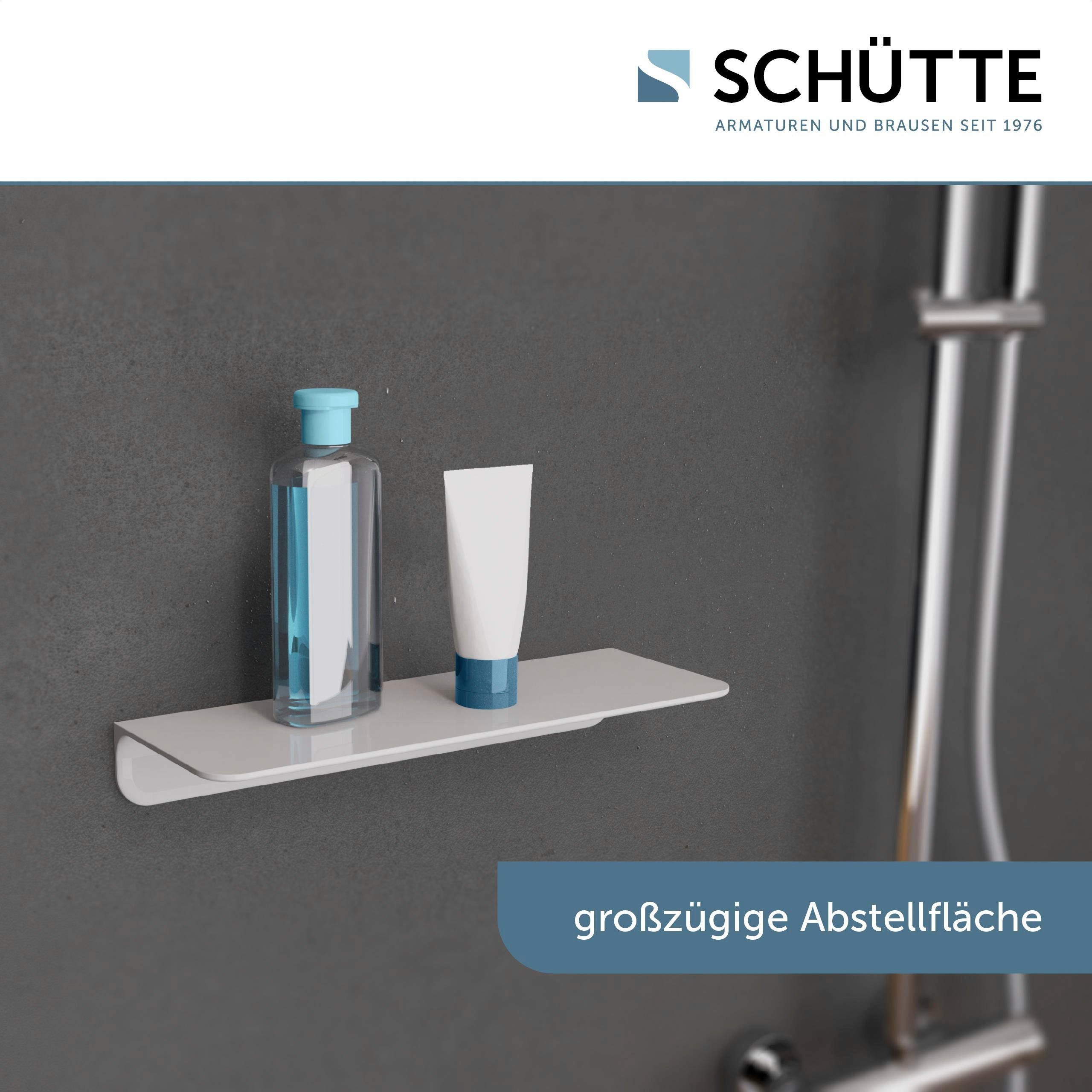 Schütte Duschregal, ohne Bohren, Bad Regal für Badezimmer in Weiß oder Anth günstig online kaufen