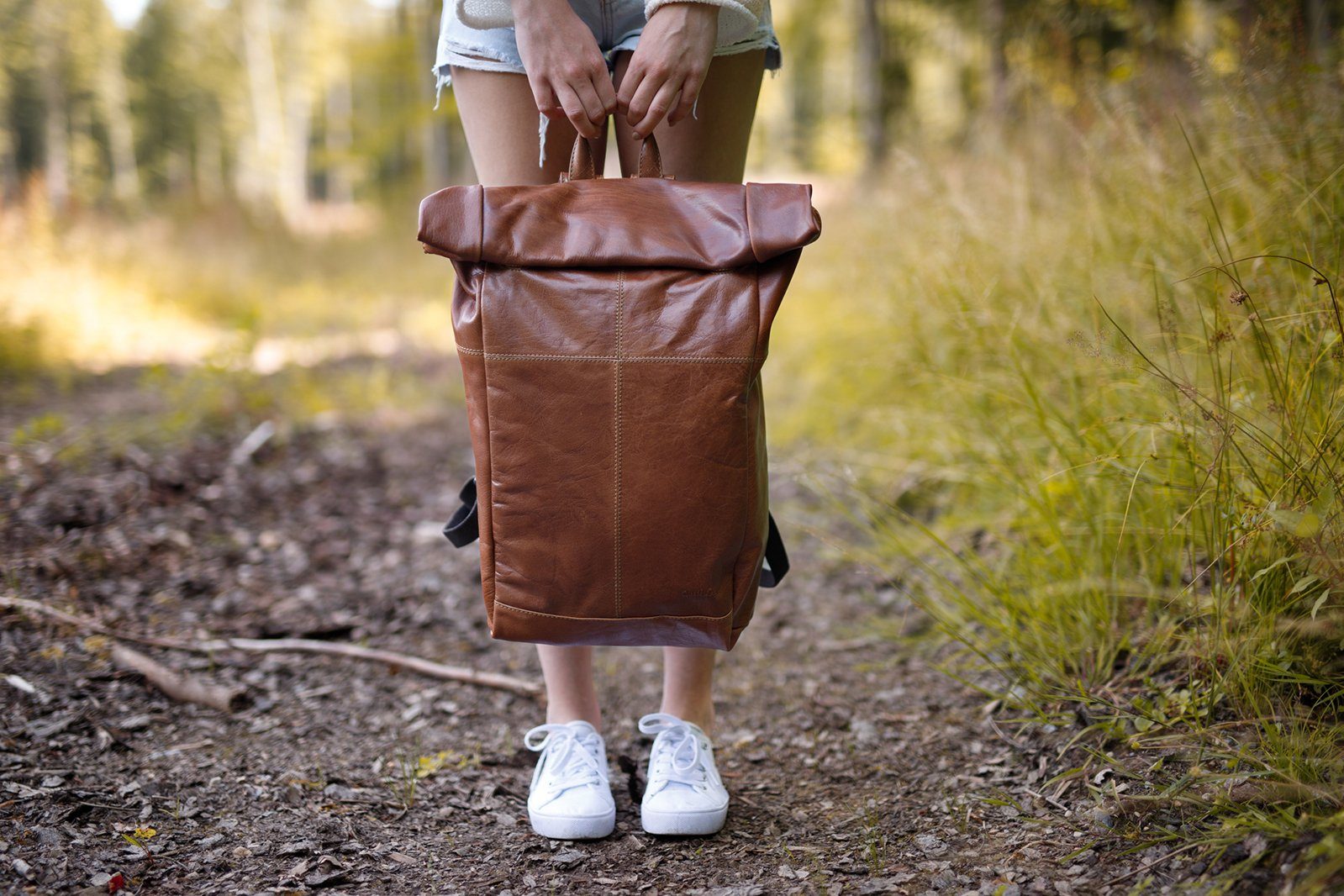 Gusti Leder Rucksack Gusti Leder Rolltop Joy (1-tlg)