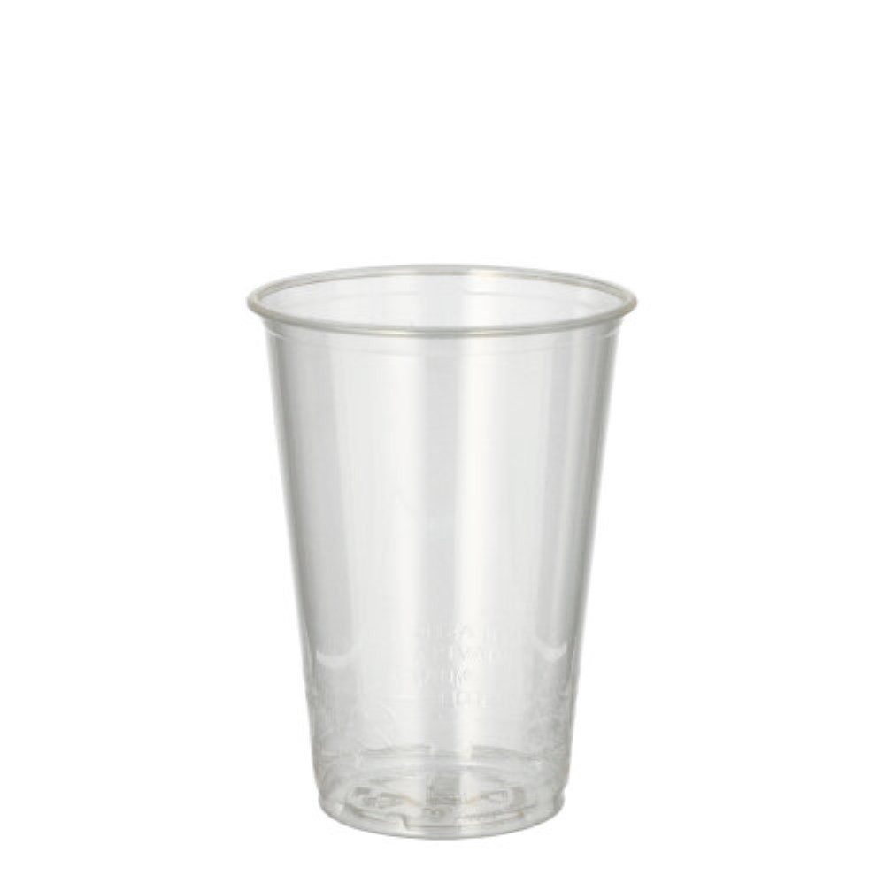 PAPSTAR Becher 100 Kaltgetränkebecher, PLA "pure" 0,2 l Ø 7,03 cm · 9,7 cm glasklar