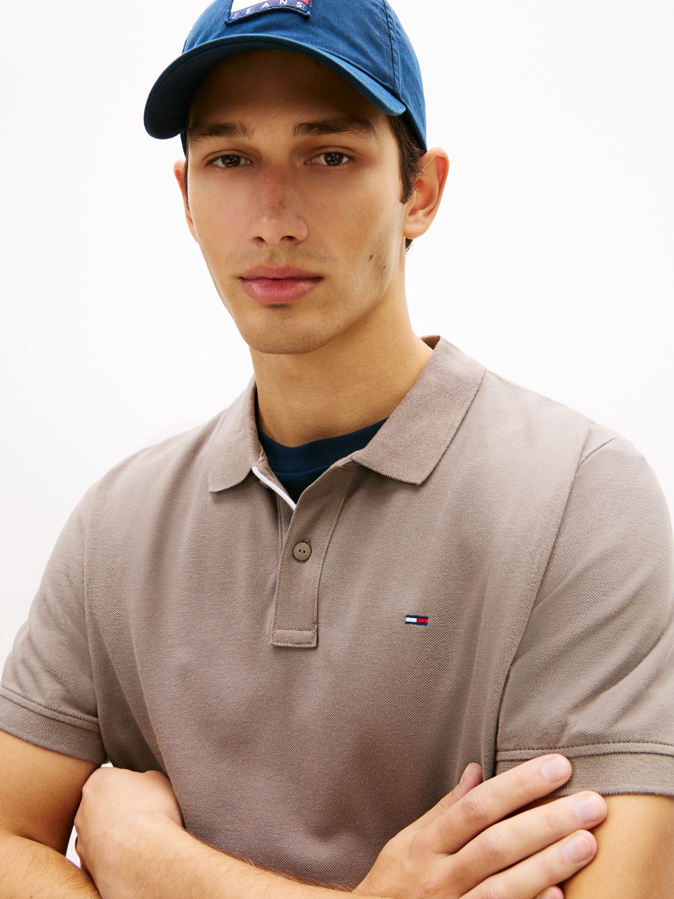 Tommy Jeans Poloshirt TJM SLIM PLACKET POLO EXT günstig online kaufen