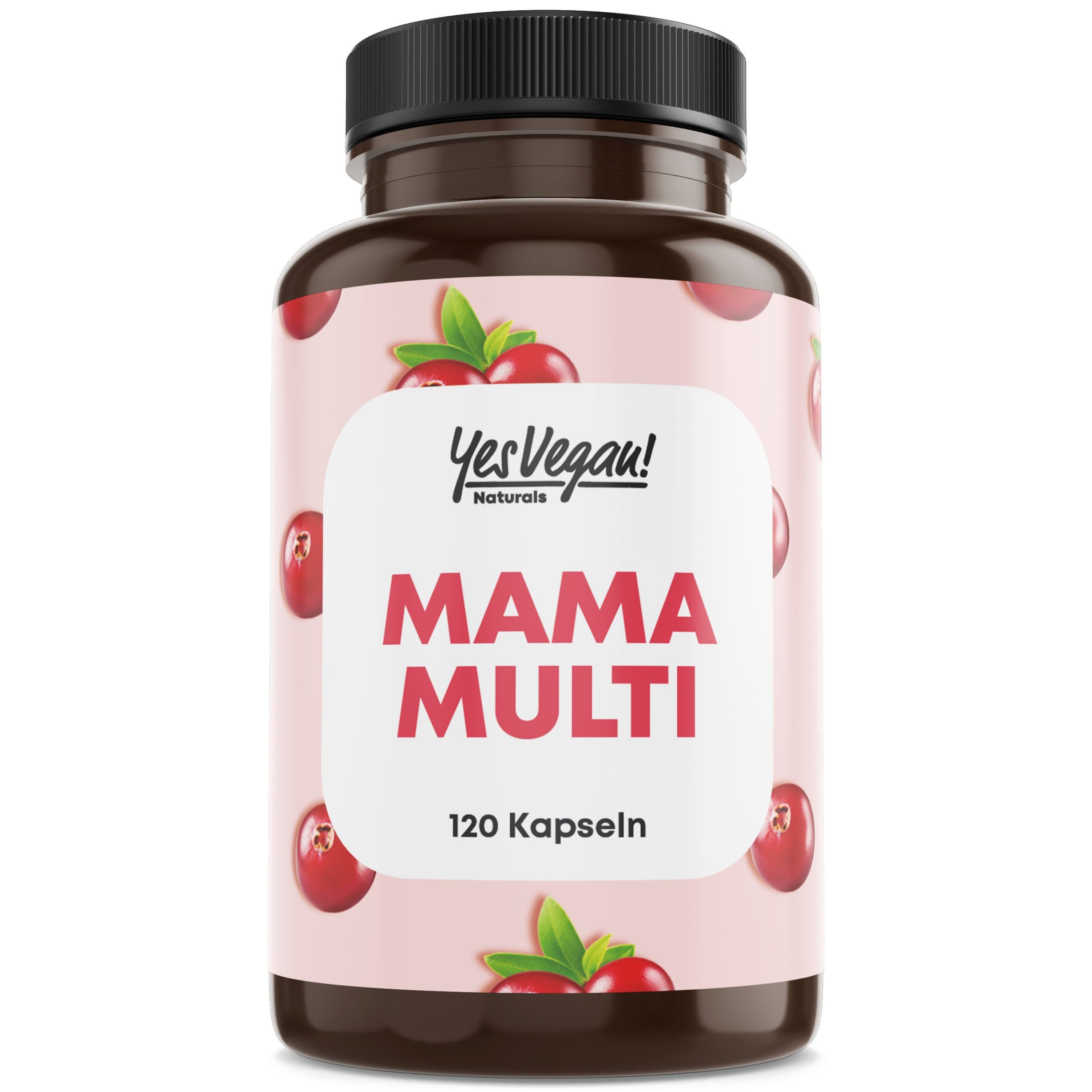 Yes Vegan Yes Vegan Naturals Mama Multi Multivitamin A-Z All in One Kapseln Kapseln, 120 St., 124 g