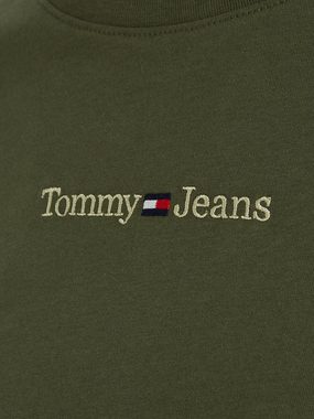 Tommy Jeans Langarmshirt TJW BBY GOLD SERIF LINEAR LS mit Tommy Jeans Linear Logo-Schriftzug
