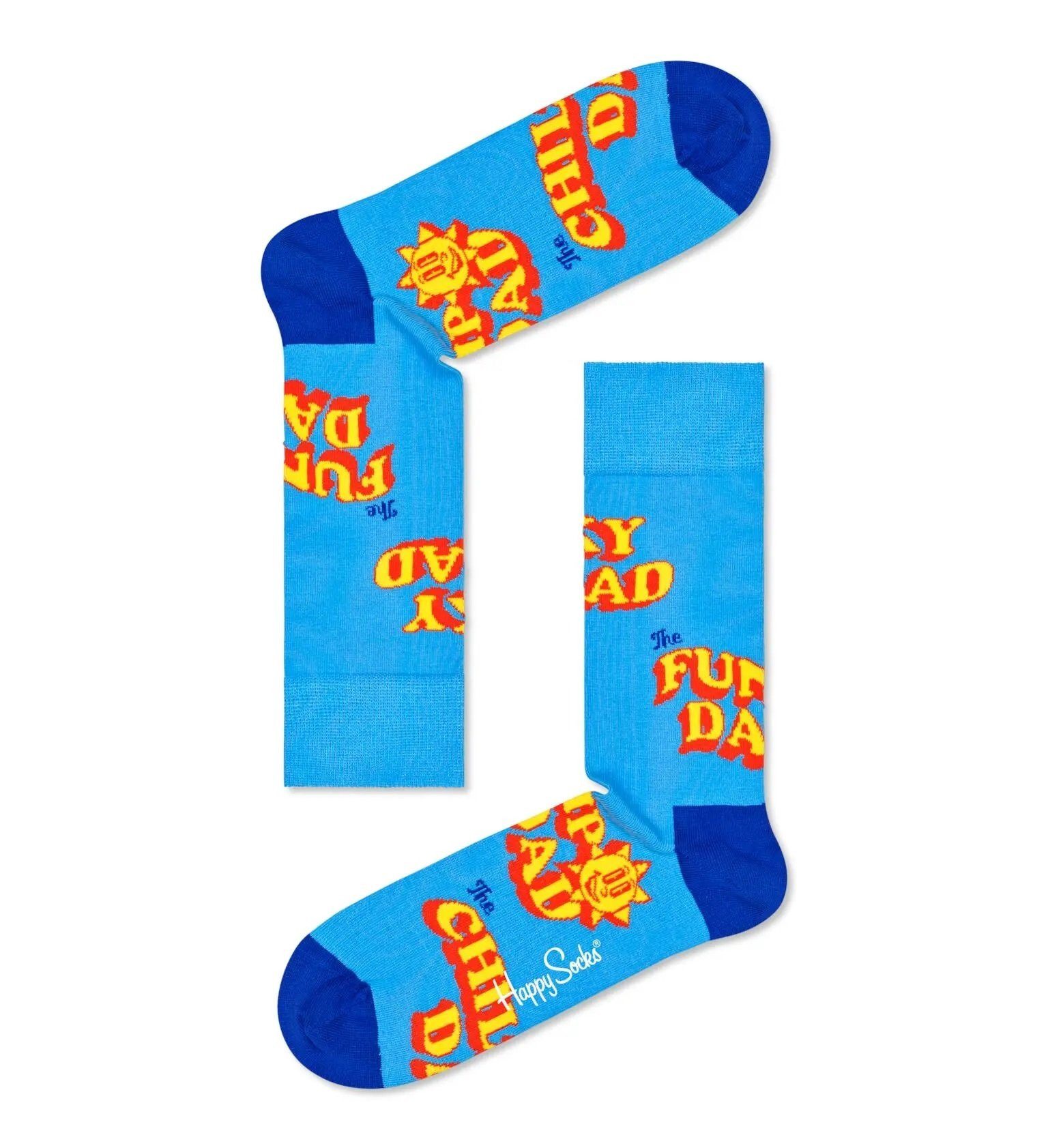 Socken Tagessocke Crew Number One Dad hellblau - 1 Paar