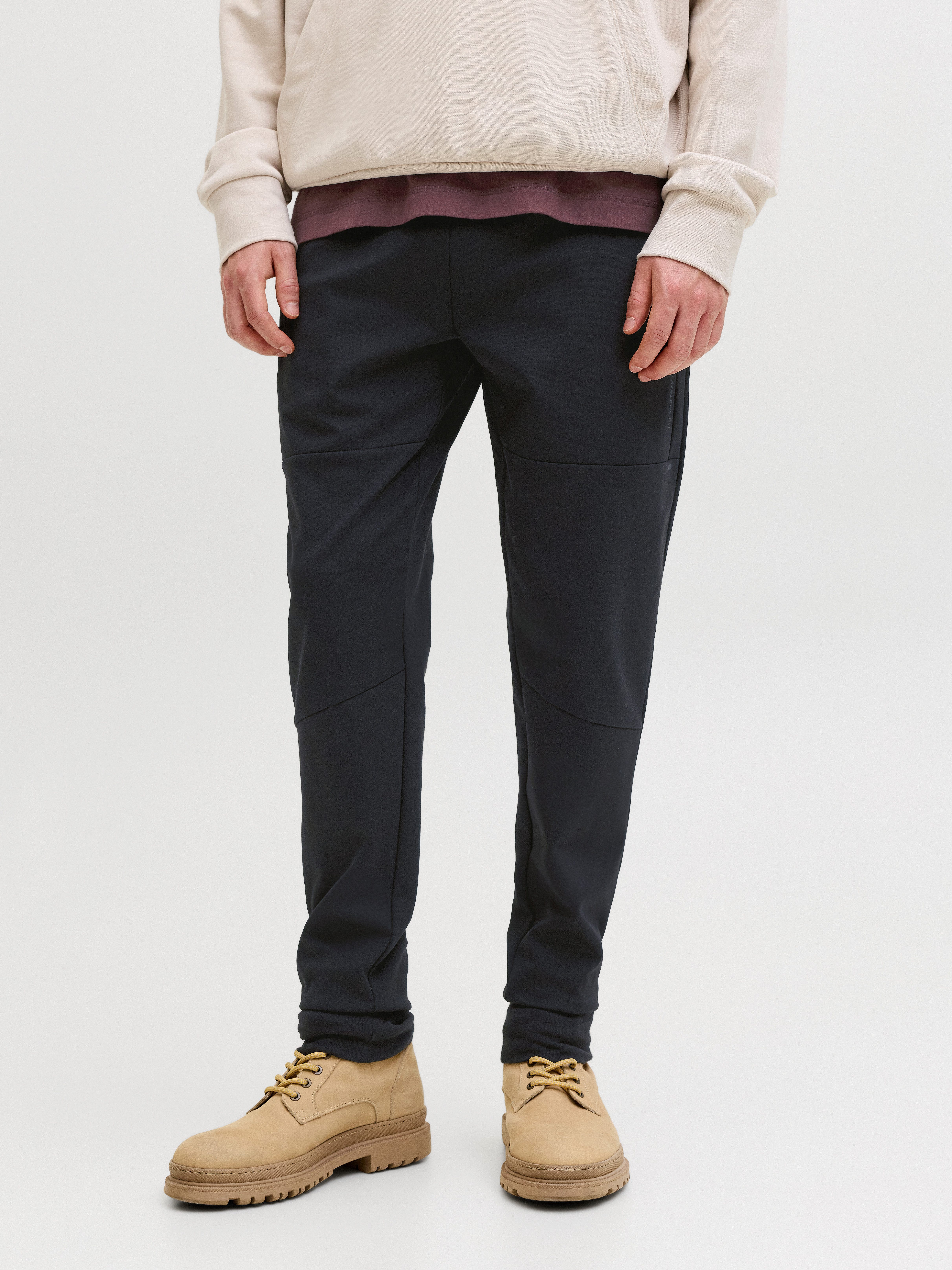 Jack & Jones Sweathose JPSTGORDON BASE SWEAT PANTS SN mit Kordelzug