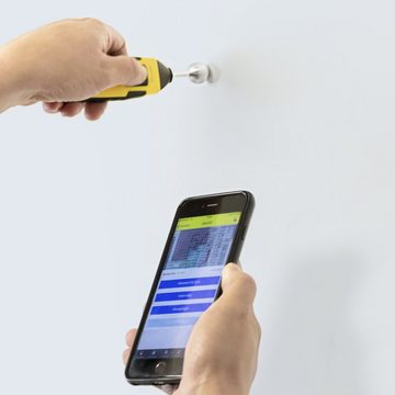 TROTEC Feuchtigkeitsmesser BM31WP - appSensoren - Feuchteindikator mit Smartphone-Bedienung