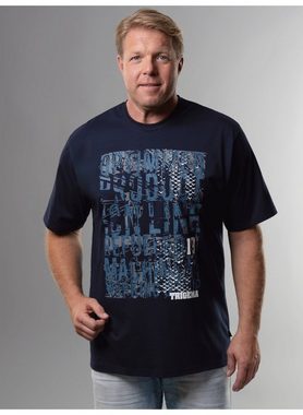 Trigema T-Shirt TRIGEMA T-Shirt mit großem Print-Motiv (1-tlg)