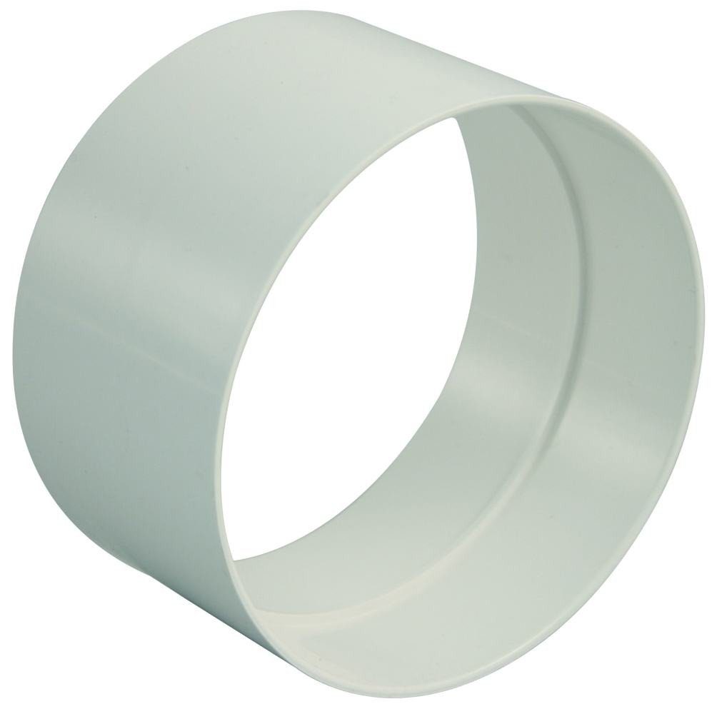 Bogenverbinder Marley Rohrverbinder Rundrohr Ø 125 mm, weiß