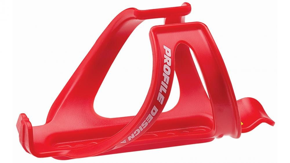 Profile Design Fahrrad-Flaschenhalter Profile Design Axis Kage Flaschenhalter rot, leichter Kunststoff, sich