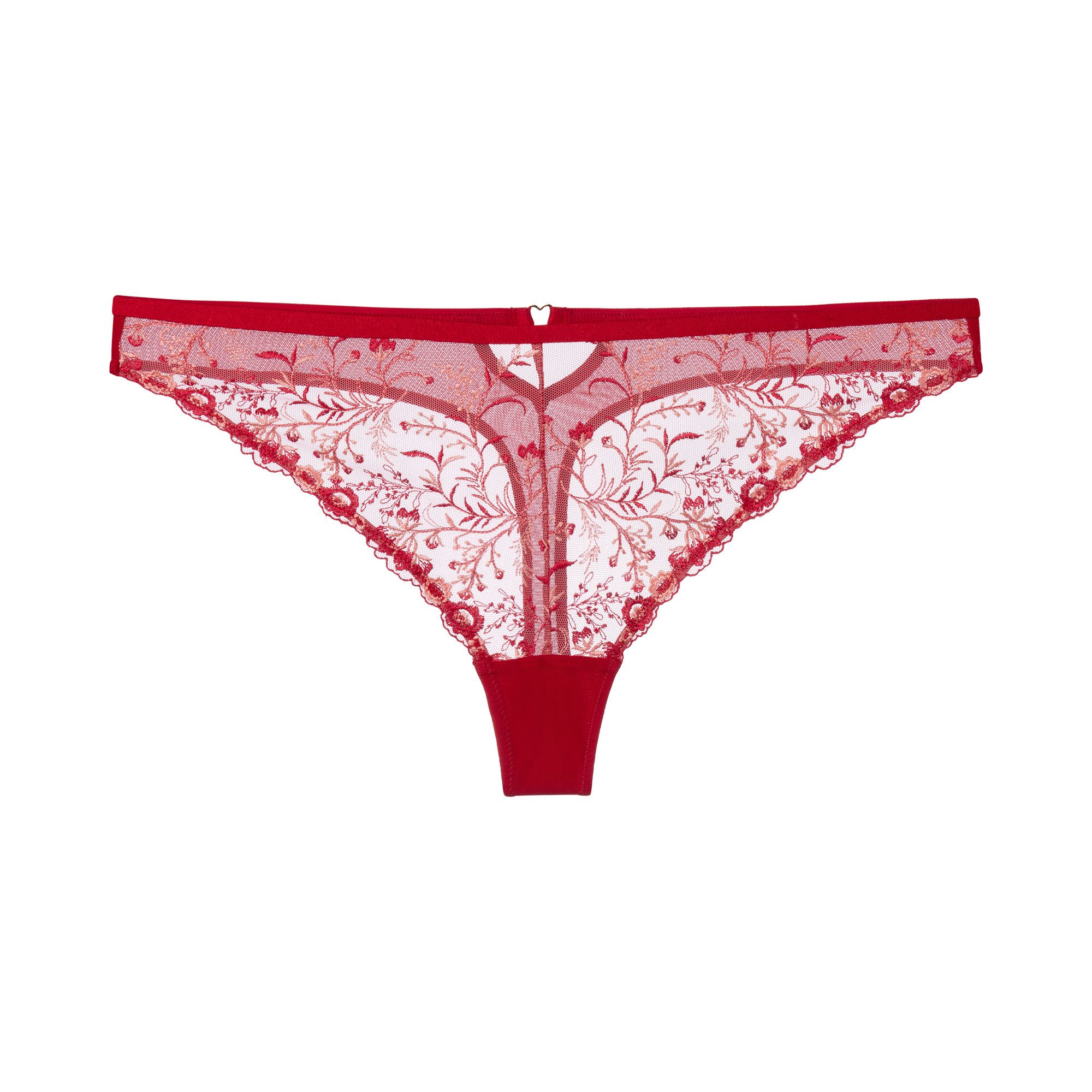 Dorina Tanga Erin mit zarter, transparenter Blumenstickerei