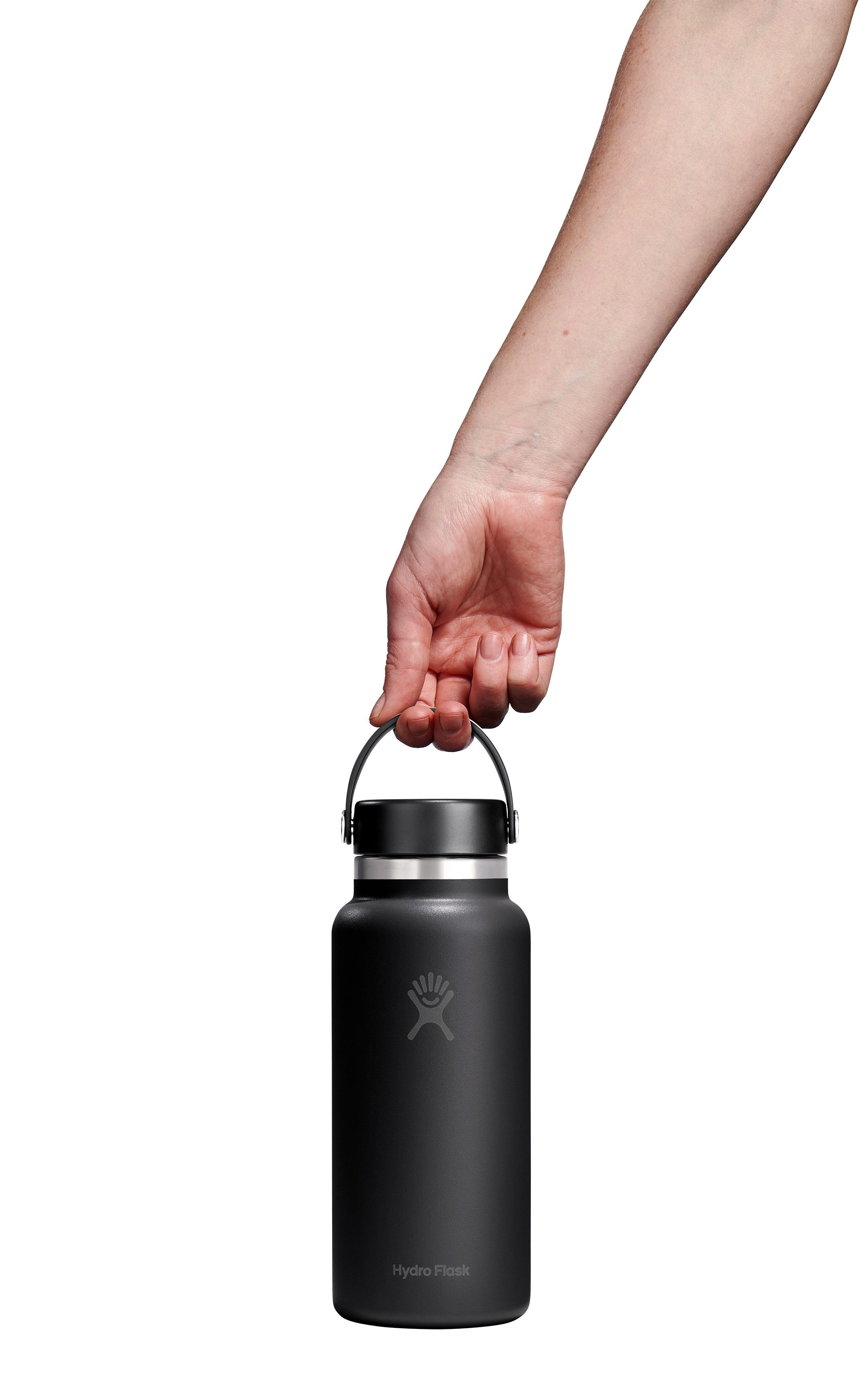 Hydro Flask Trinkflasche 32 OZ Wide Flex Cap, 946 ml, TempShield® doppelwandige Vakuumisolierung
