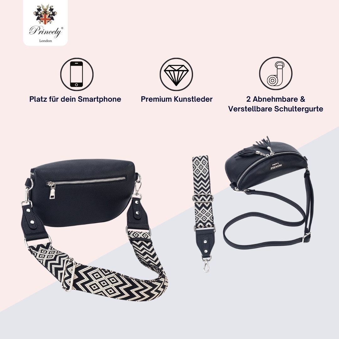 Princely London Umhängetasche Tasche Diana – Elegante Crossbody Tasche – Bild 4 von 5
