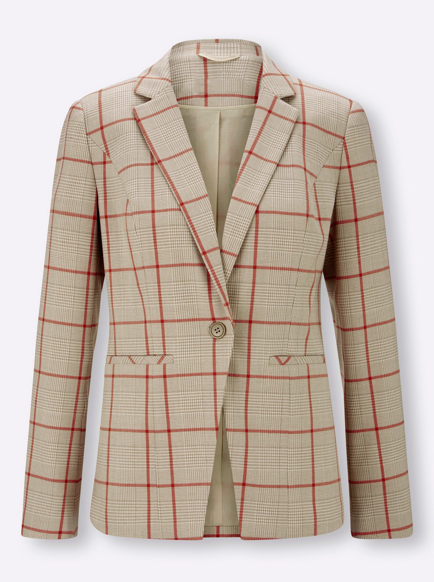 heine Blusenblazer Blazer Langarm