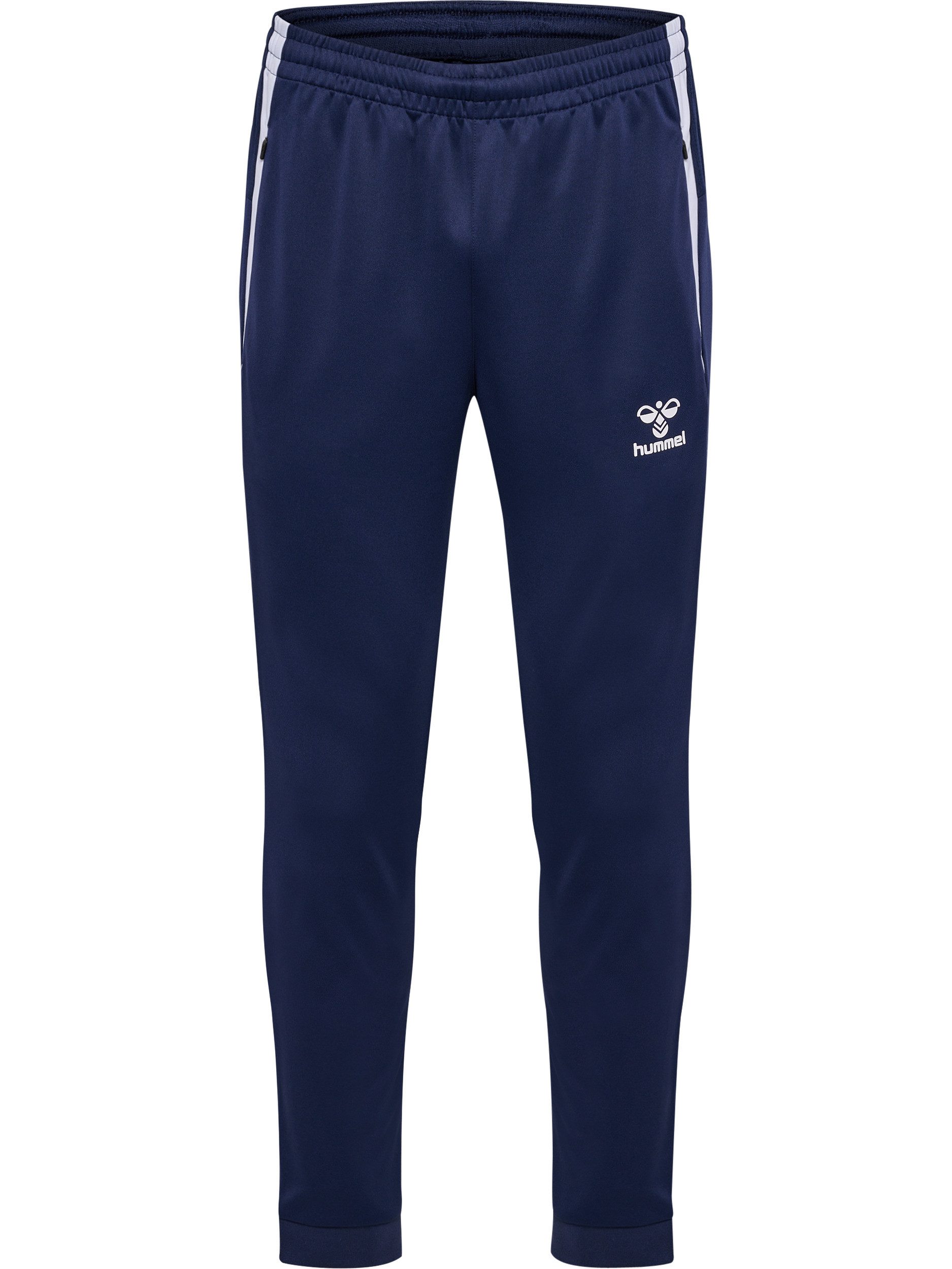 hummel Trainingshose HMLLEAD 2.0 TRACK PANTS aus Polyester, atmungsaktiv, mit verstellbarer Zugschnur im Bund