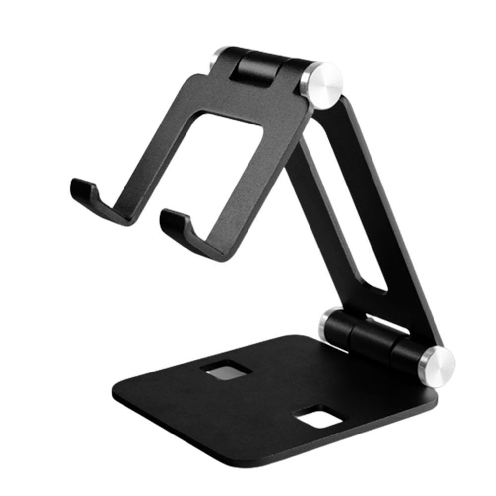 FELIXLEO Verstellbar Handy Ständer Tisch Handy Halterung Schwarz Handy- Halterung