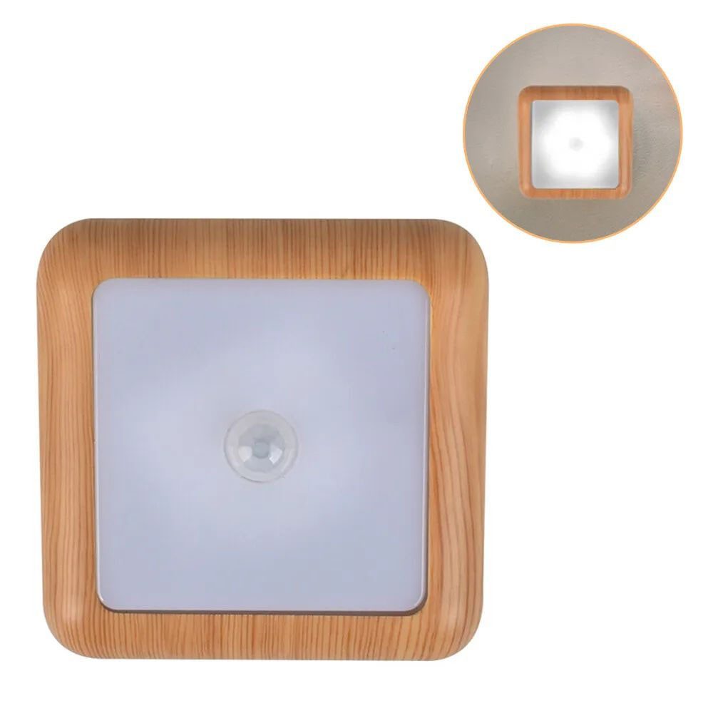 VIVIHEYDAY LED Nachtlicht Mit Bewegungsmelder, LEDs Nachtlampe, 1/2/4 Stück LED Treppen Leuchte, Nacht Licht Intelligente Induktion
