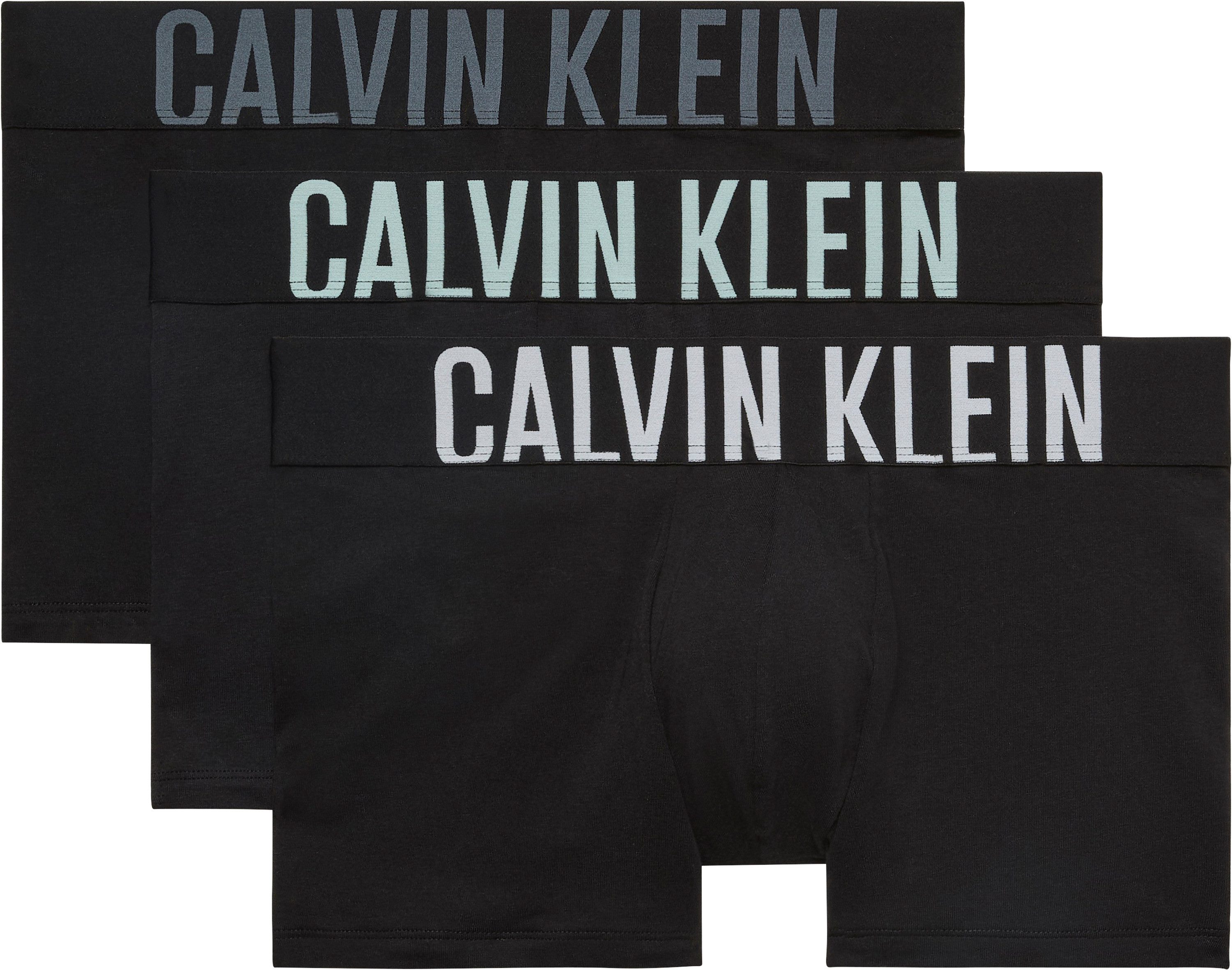 Calvin Klein Underwear Trunk TRUNK 3PK (Packung, 3-St., 3er) mit Logo-Elastikbund