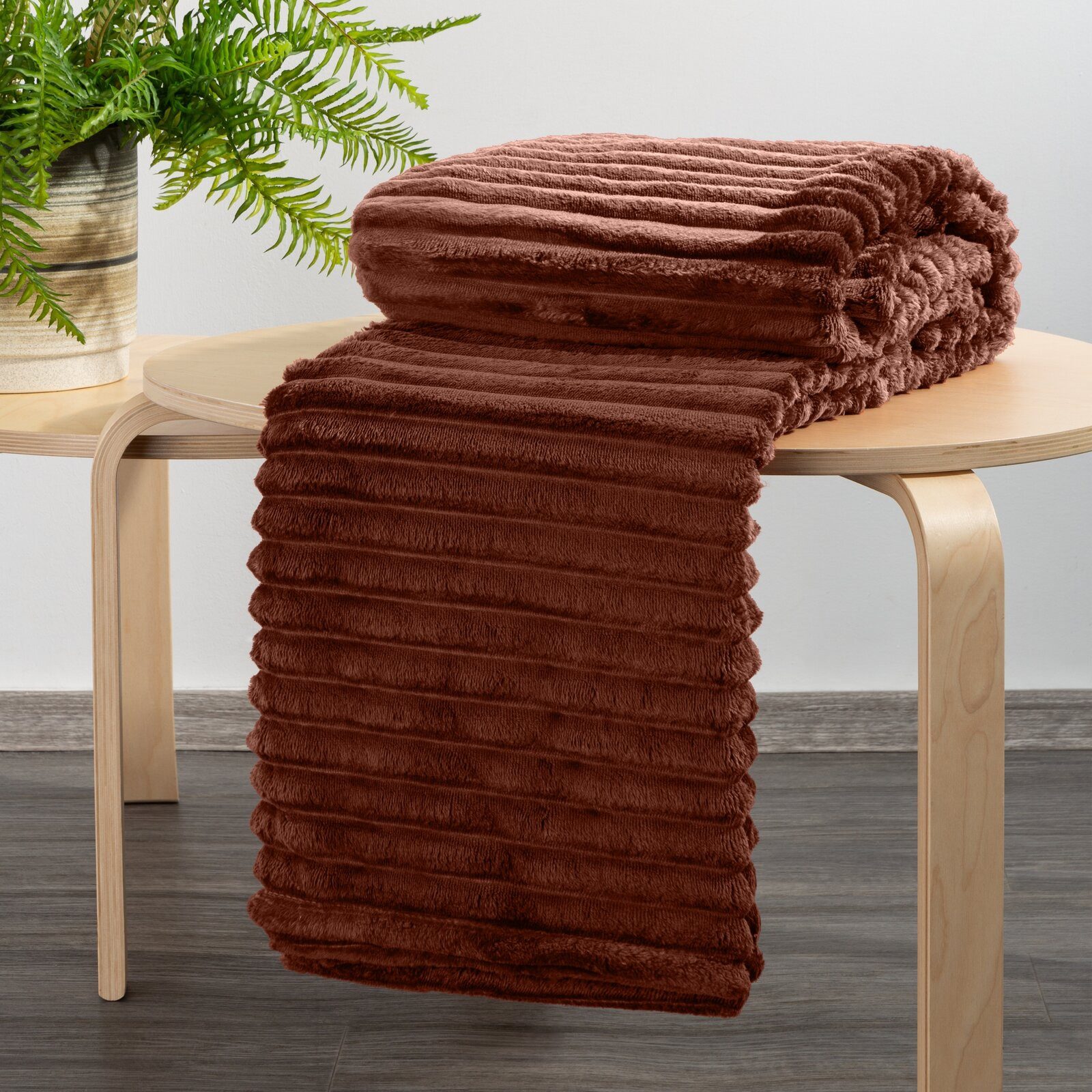Wohndecke SOFT, Design91, Streifen Steppung Gestreifte günstig online kaufen