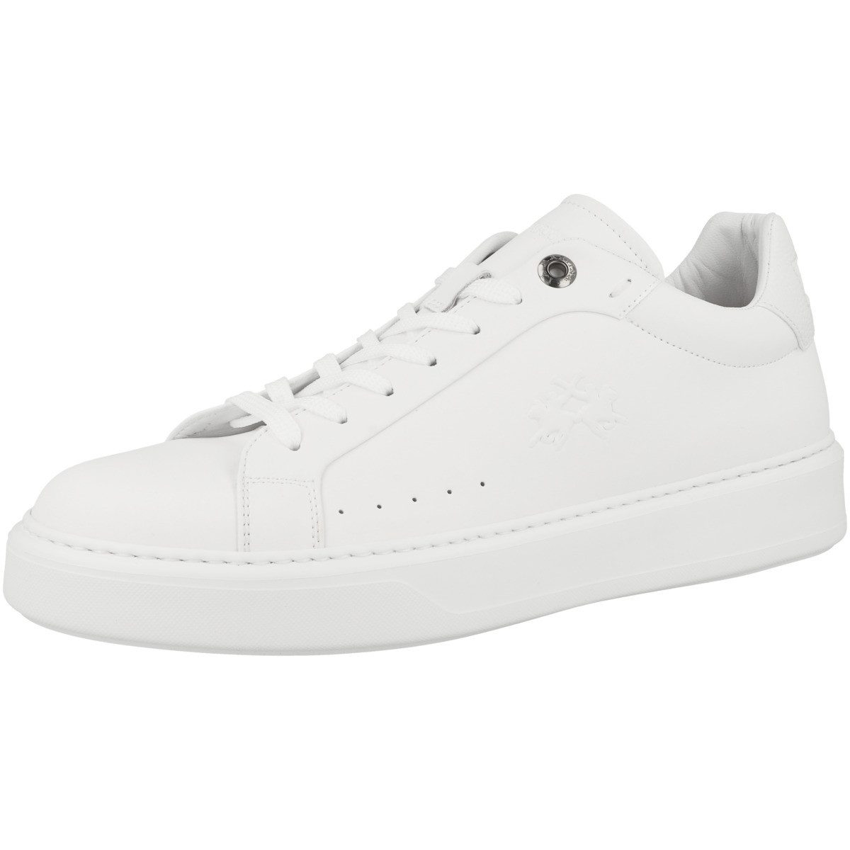 La Martina LFM251 Herren Sneaker Turnschuhe, Sportschuhe, Freizeitschuhe, Halbschuhe, Schnürschuhe