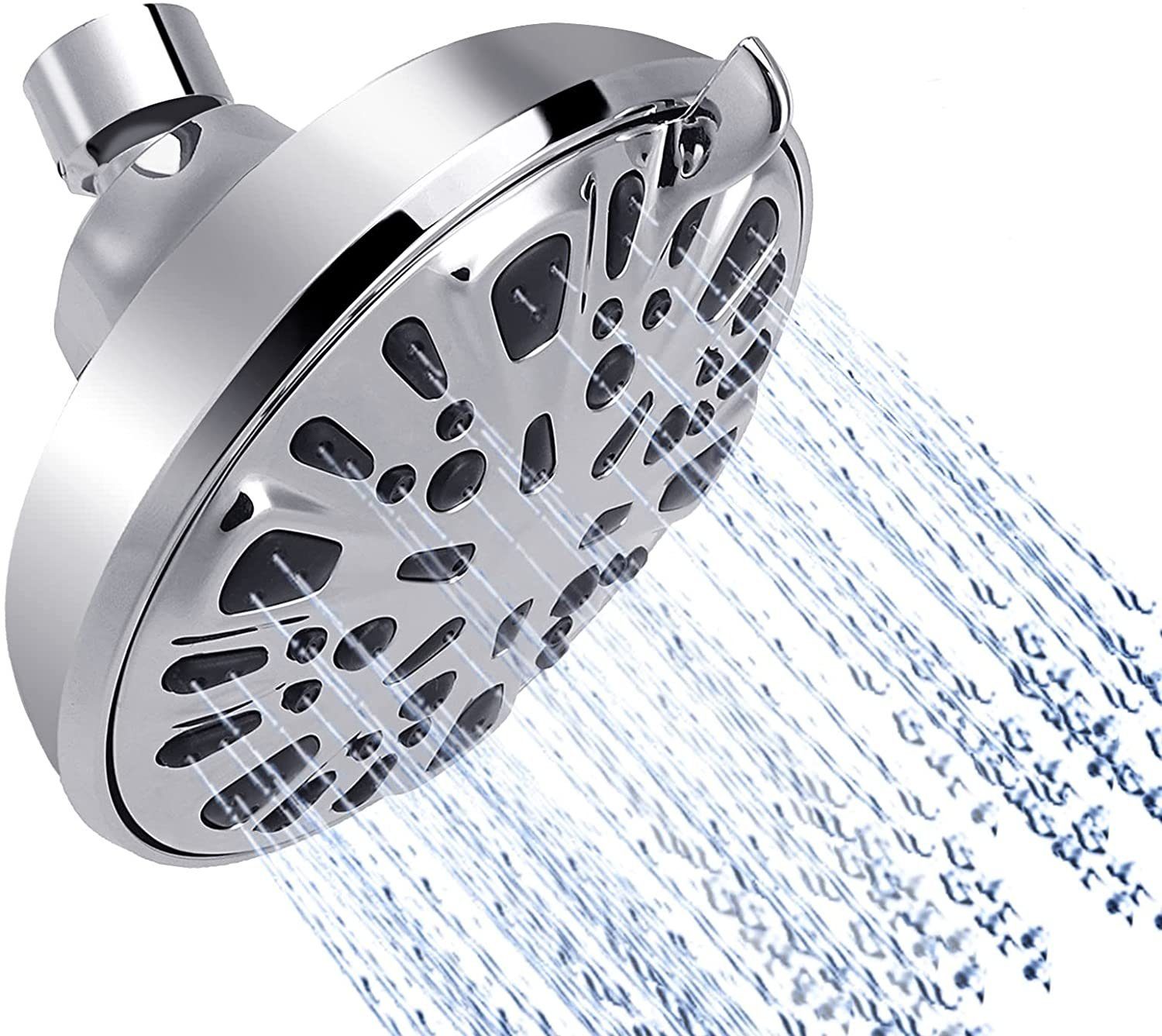 Badezimmer Bad Duschkopf Hochdruck Set Wassersparend Mit 2M Schlauch Langlebig 