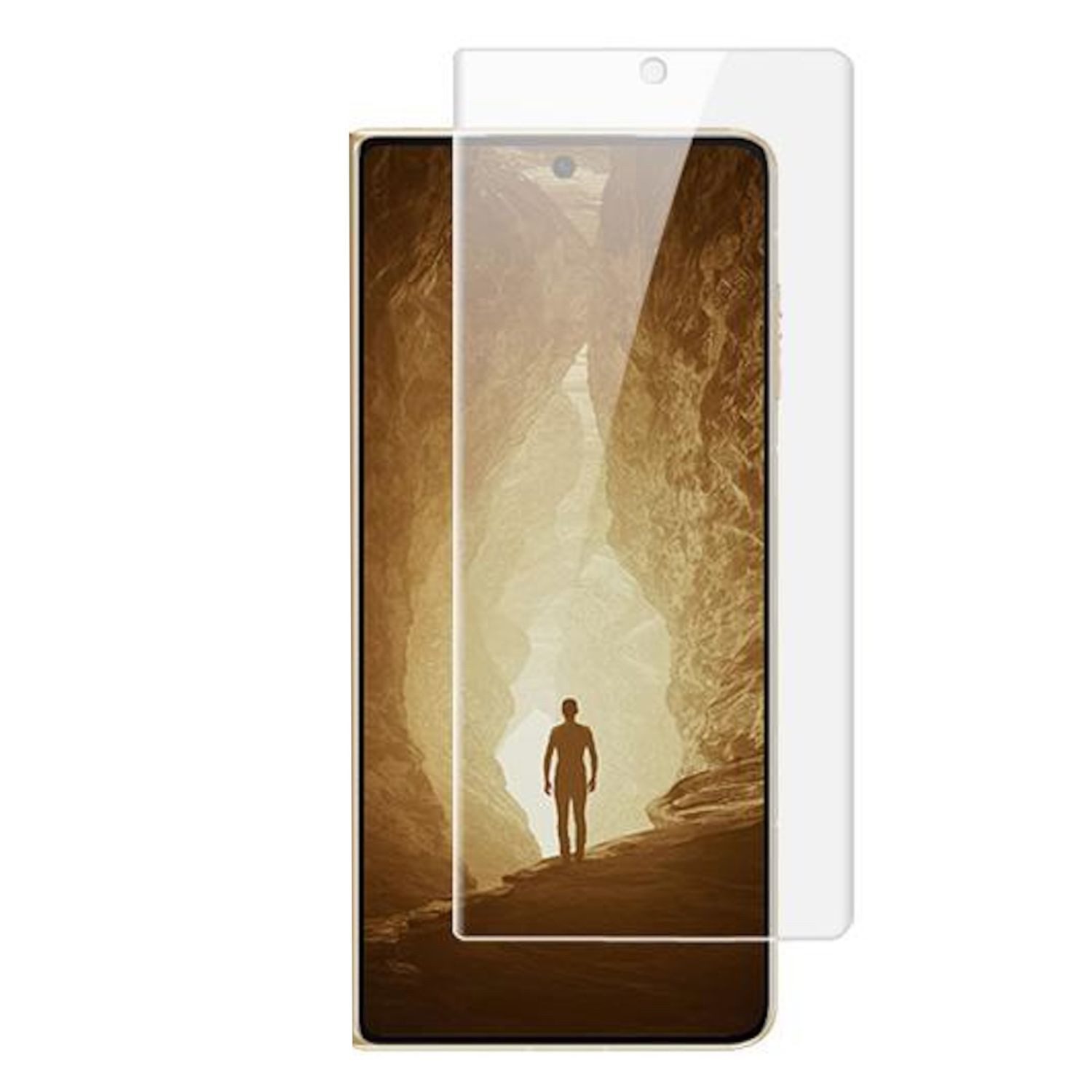 Wigento Handyhülle Für Honor Magic V5 Full Second Screen Protector Hydrogel Schutz Folie, На полный экранschutz, Explosion-proof Hydrogel-Film