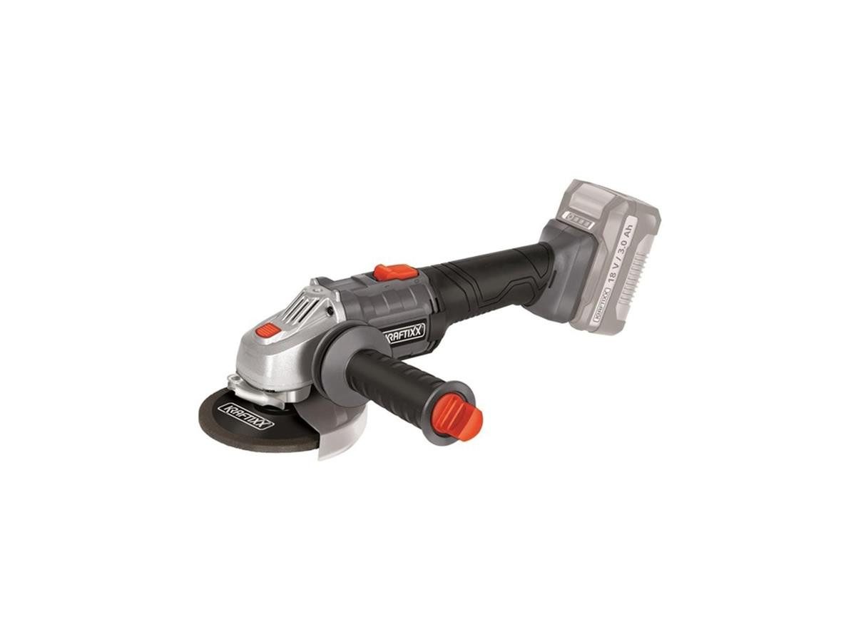 KRAFTIXX® Winkelschleifer KX-WS 18 Li-Solo, max. 8500 U/min, (1 tlg., ohne Akku und Ladegerät), 3-in-1, Schl, kompatibel mit Einhell Power X-Change Akkusystem