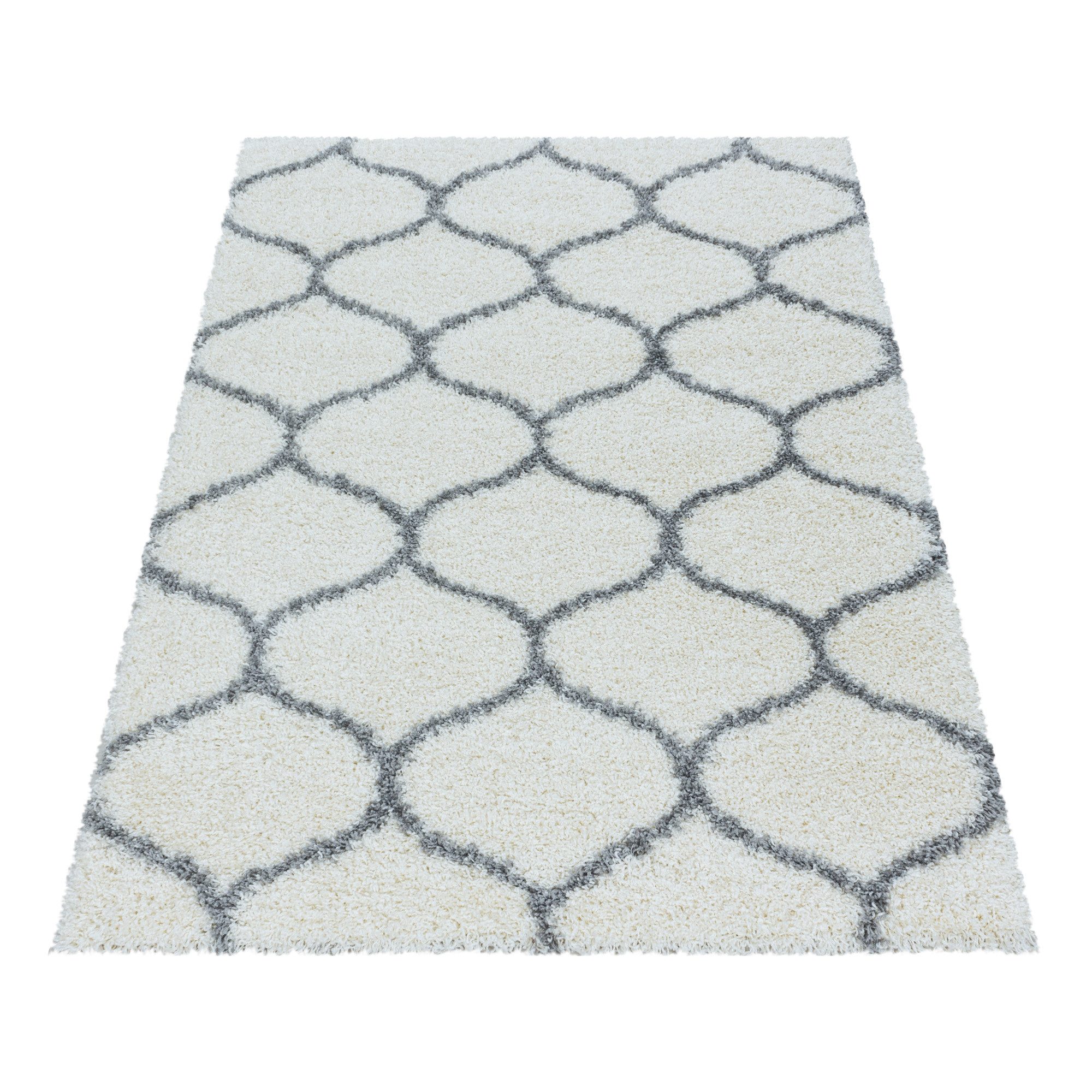 Carpettex Hochflor-Teppich Skandinavisches Design, Läufer, Höhe: günstig online kaufen