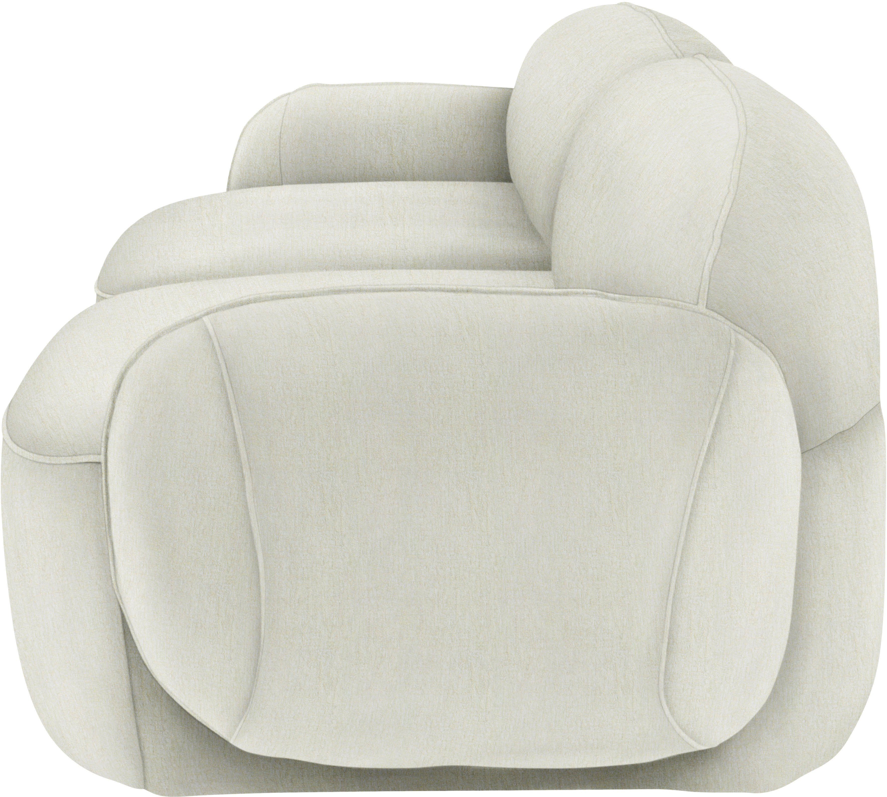 Memoryschaum, furninova 2,5-Sitzer im durch skandinavischen Design Bubble, komfortabel