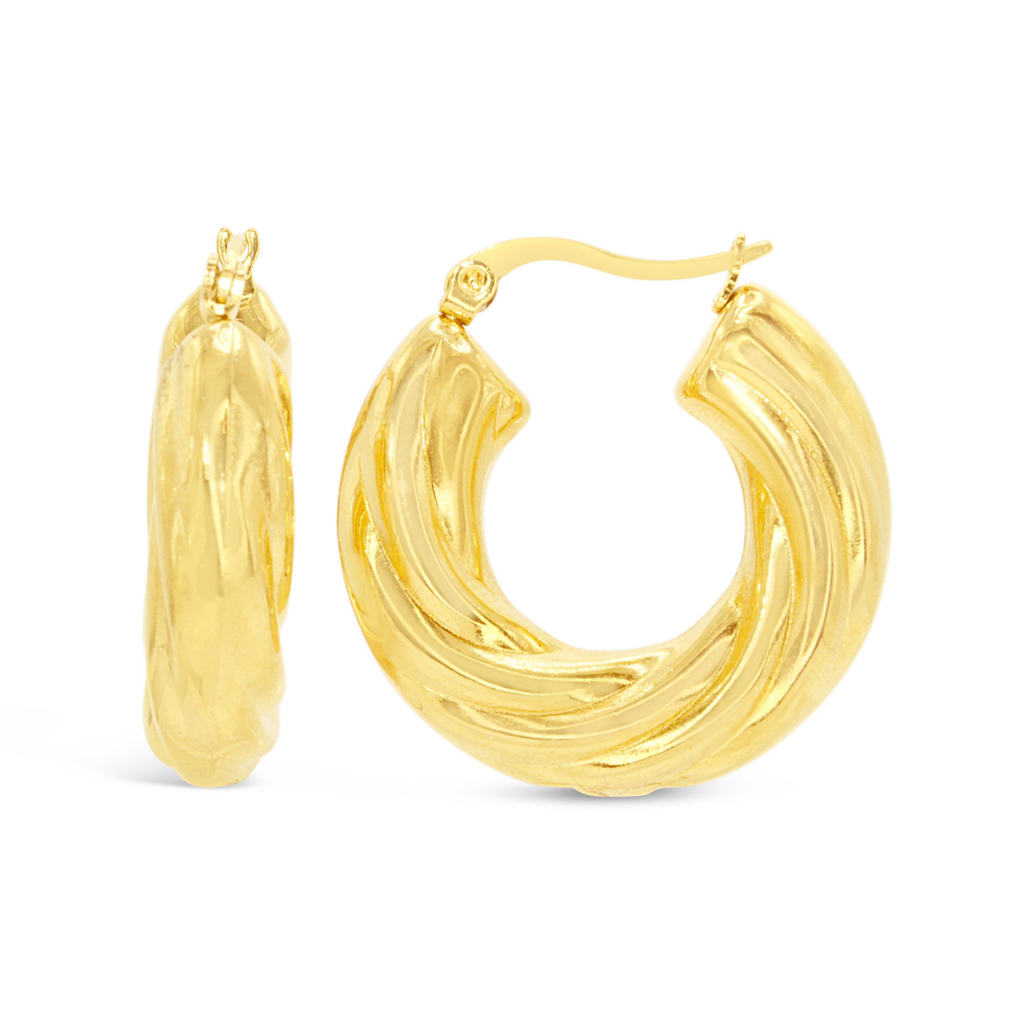 Ars-Argenti Paar Creolen Sexy Creolen Ohrringe - 18K doppelt vergoldet inkl günstig online kaufen