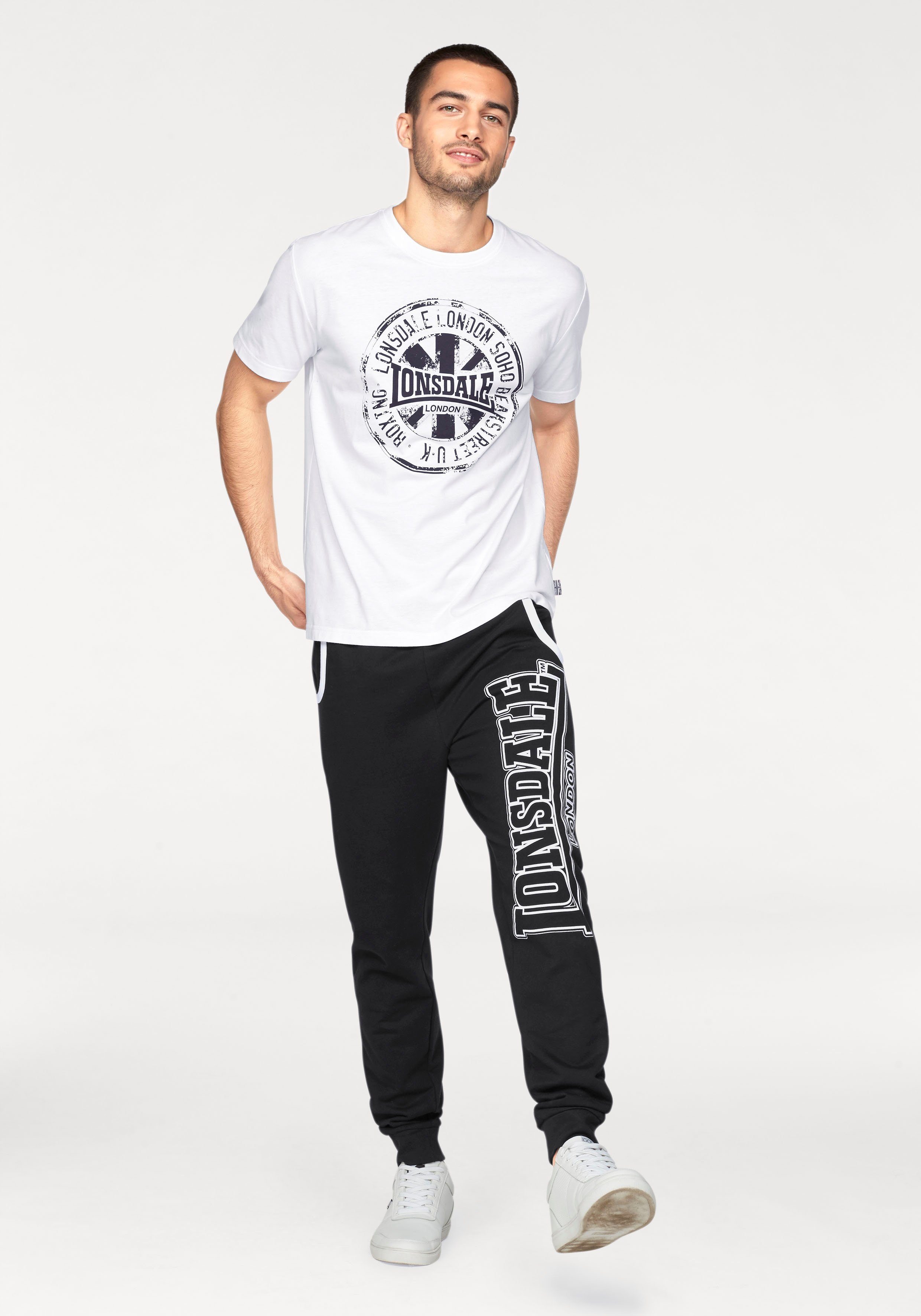 Lonsdale Jogginghose Black MARLDON