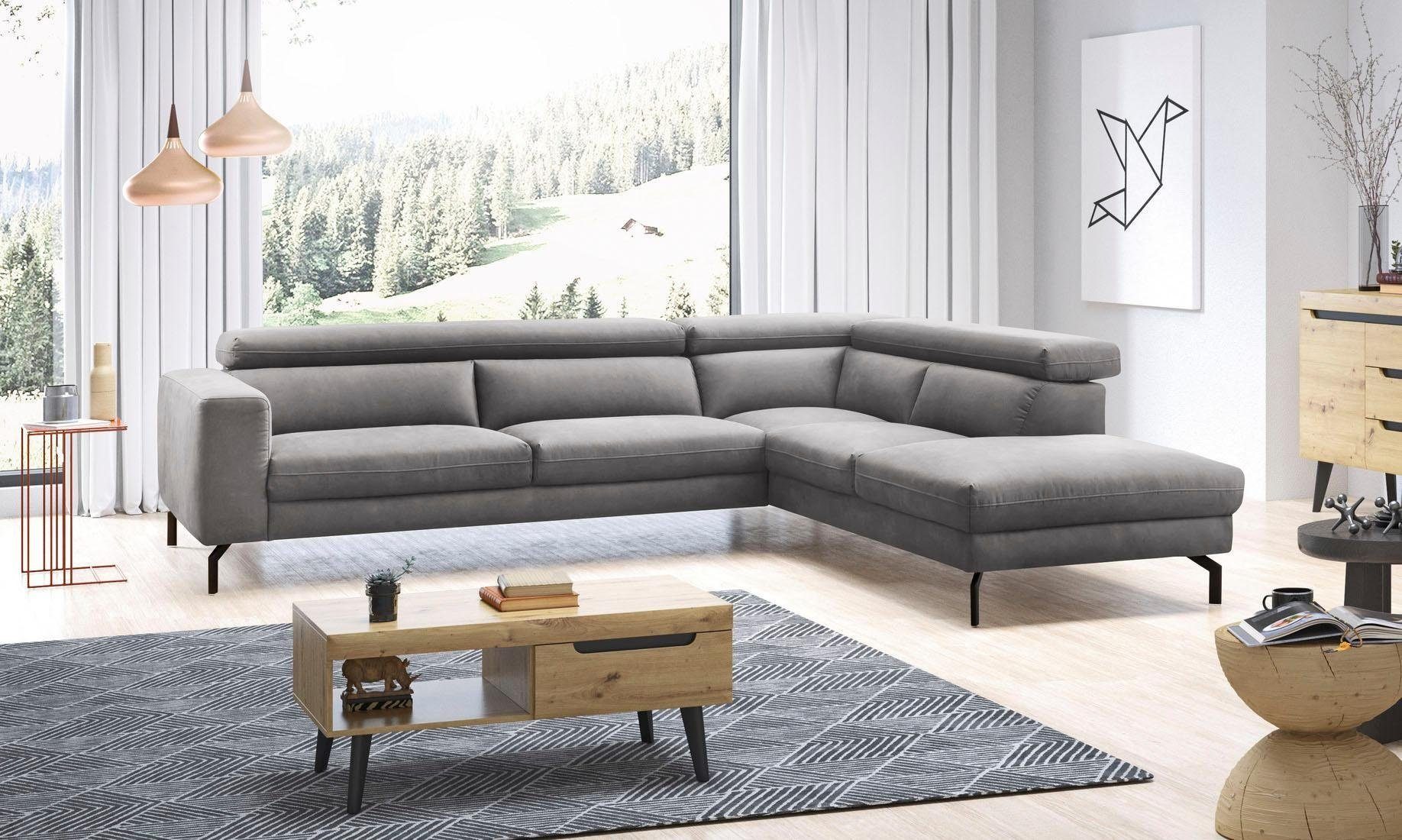 Places of Style Ecksofa Olanta, modern günstig online kaufen