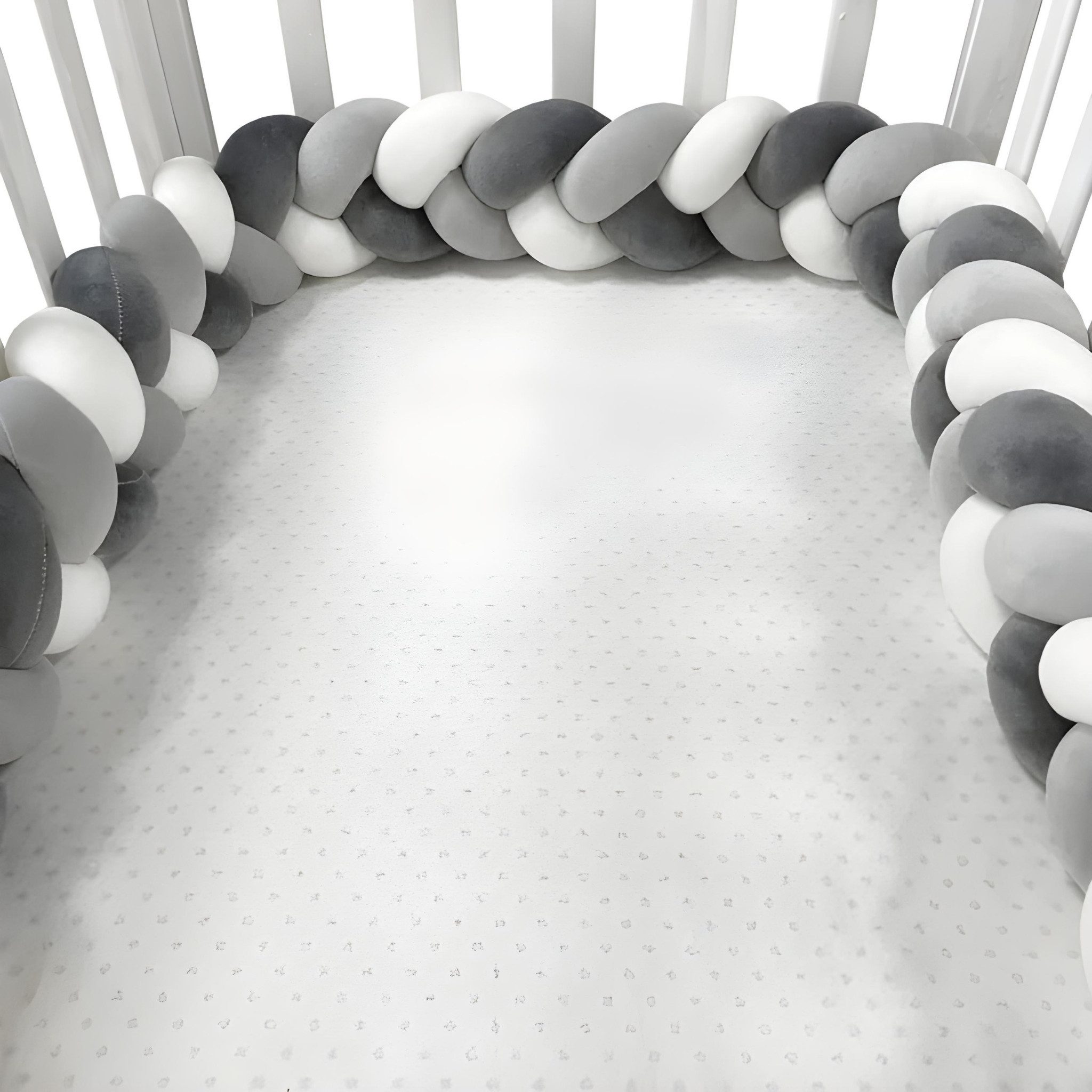 Norvéa Home Nestchenschlange Bettschlange geflochten, Baby Nest, Bettumrand günstig online kaufen