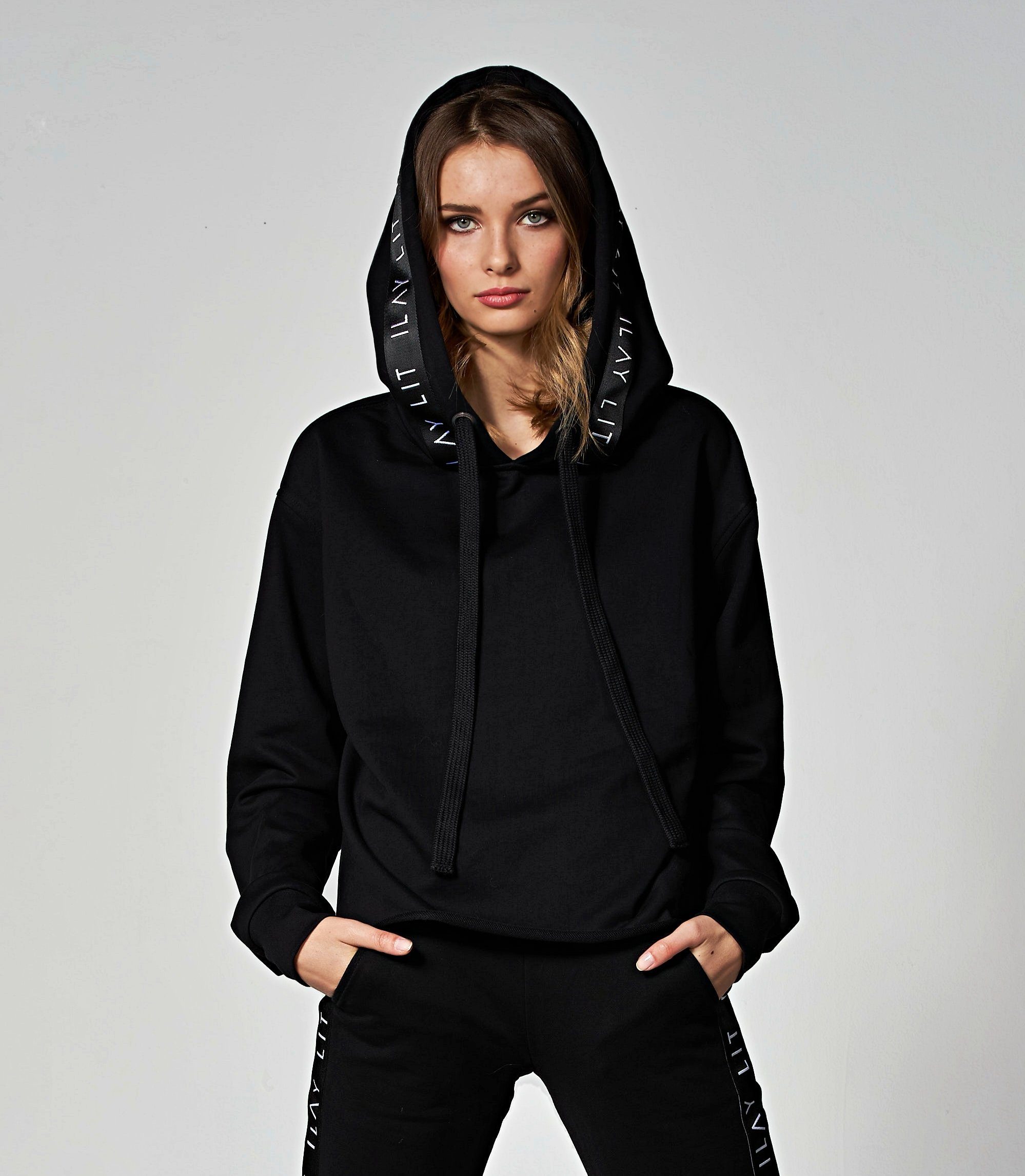 ILAY Lit Hoodie Oversized Holy Hoodie Black XL Kapuze