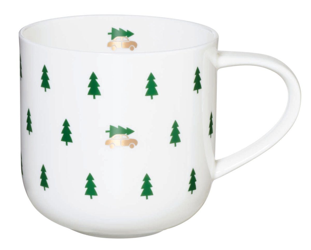 Becher COPPA Henkelbecher surfing tree 0,4 l