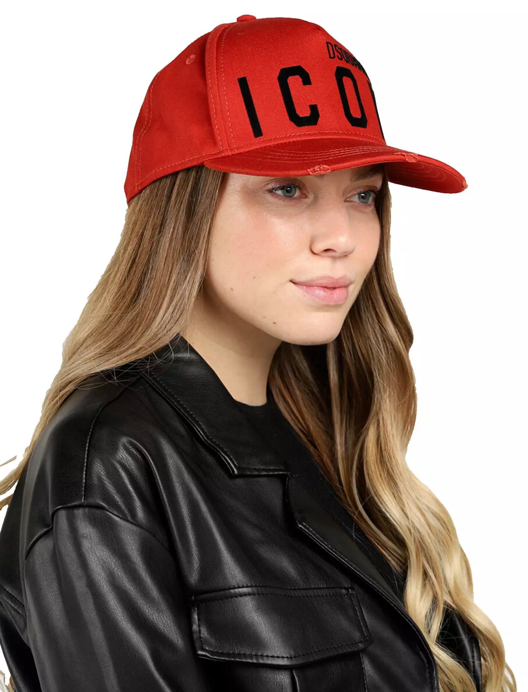 Dsquared2 Baseball Cap Basebalkappe BE ICON BE COOL Baseballcap Trucker Kappe Ein Must-Have für DSQUARED2-Fans und Modebegeisterte