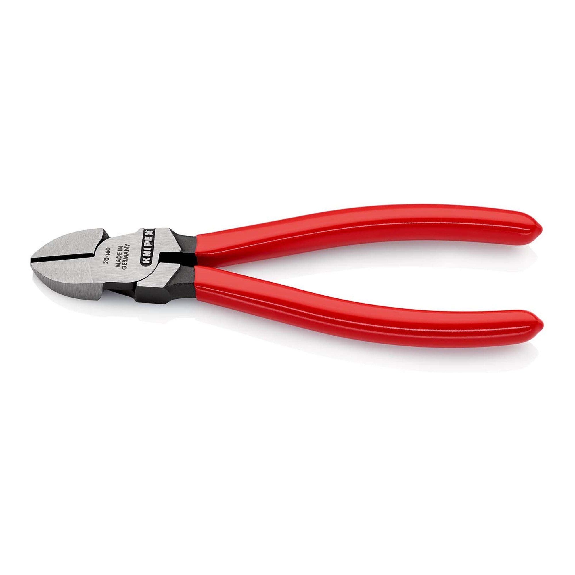 Knipex Seitenschneider KNIPEX 70 01 160 Seitenschneider mit Kunststoff überzogen schwarz atra