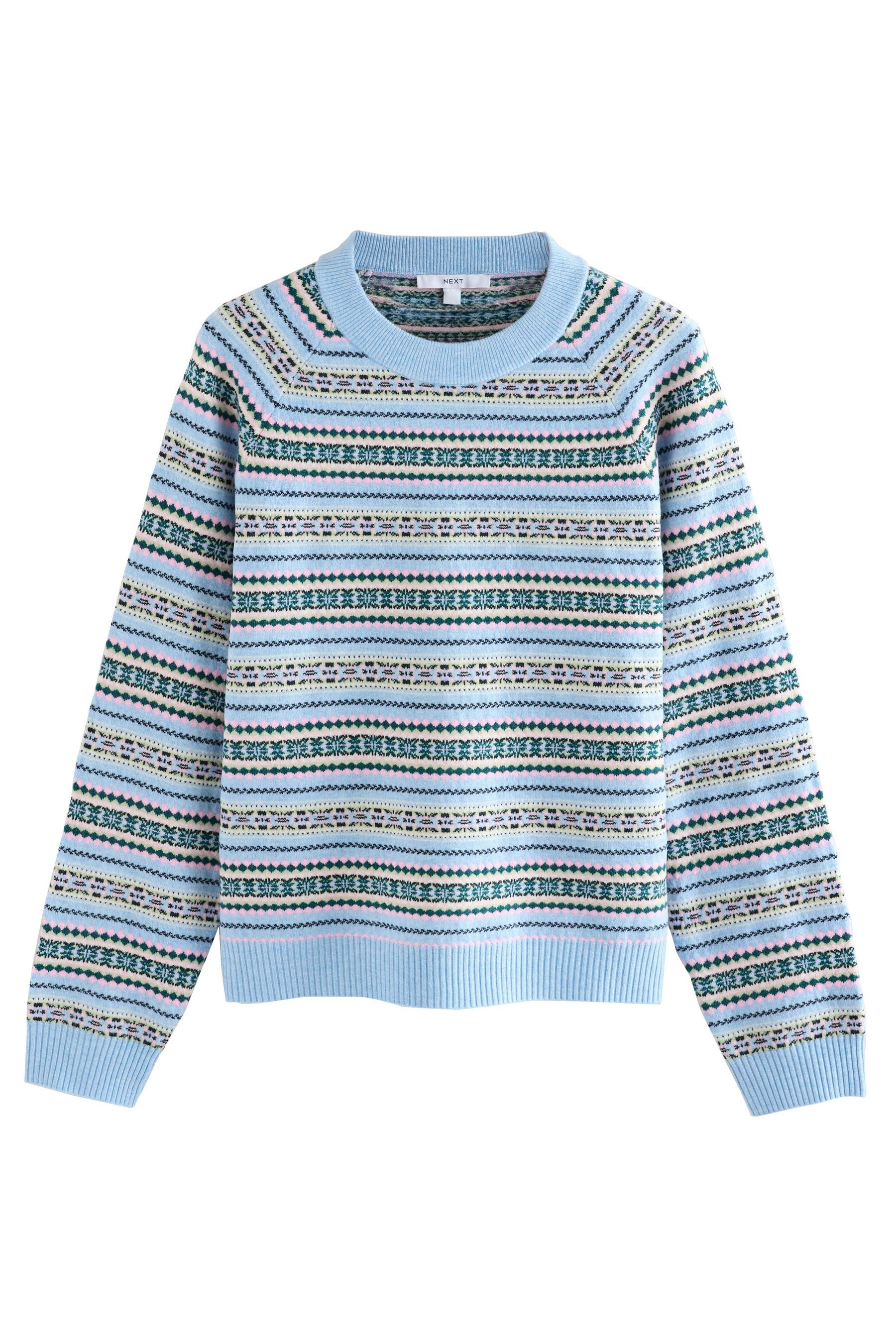 Rundhalspullover Langärmeliger, superweicher Pullover mit Rundhals