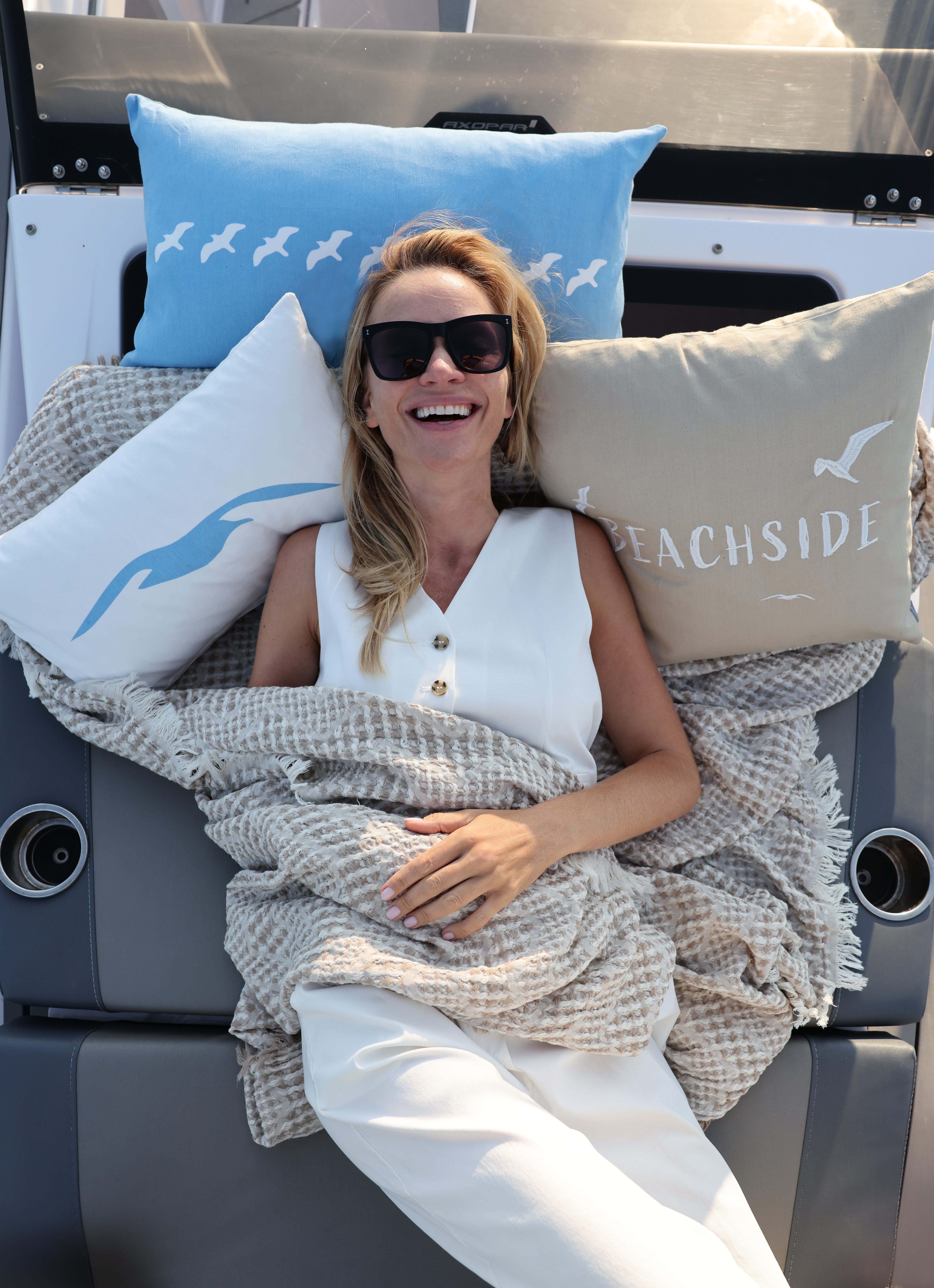PAD Dekokissen SEAGULL, Made in Europe, Kissenhülle ohne Füllung, Motiv Möwe, 1 Stück