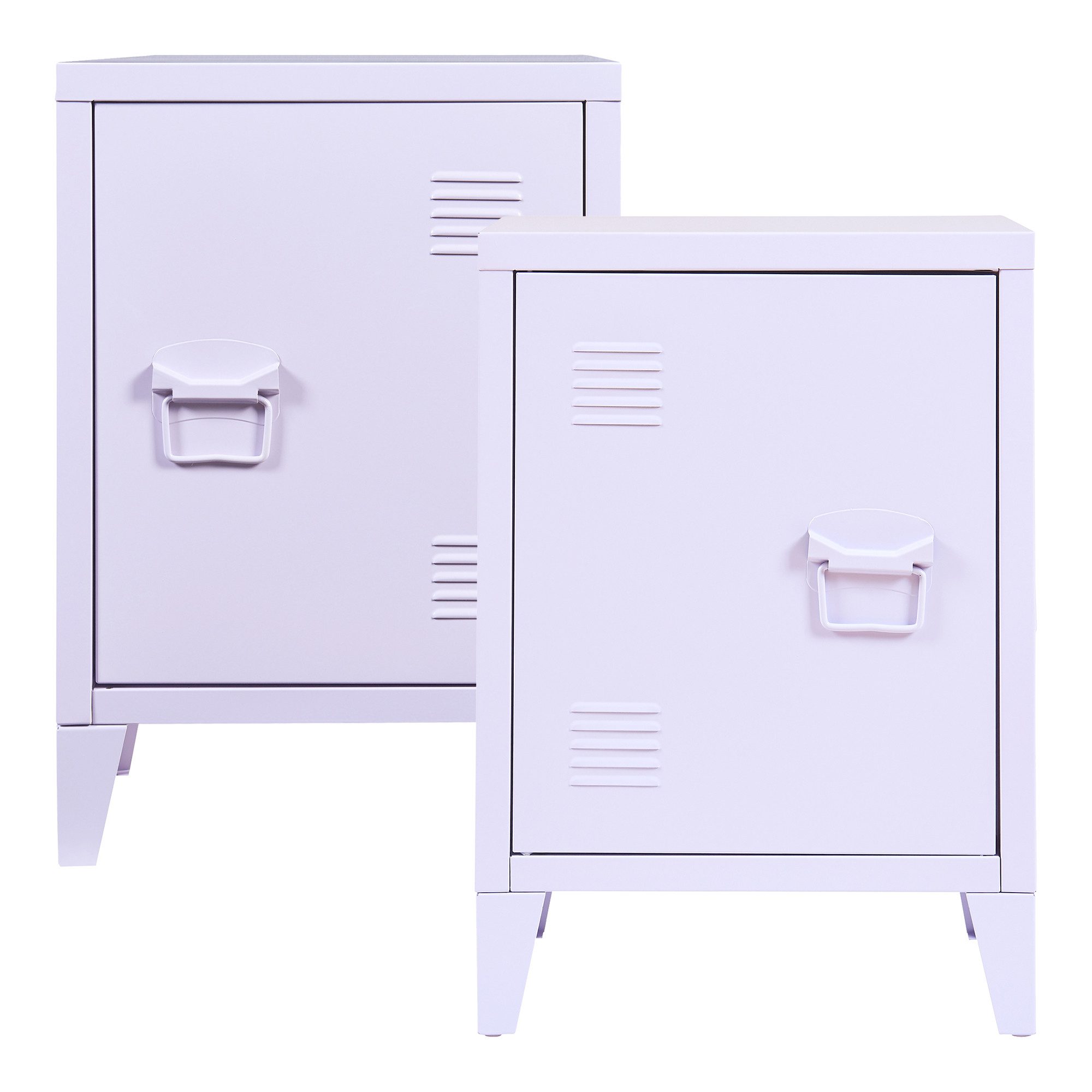 en.casa Nachtschrank (2-St., 2er Set) »Inari« günstig online kaufen
