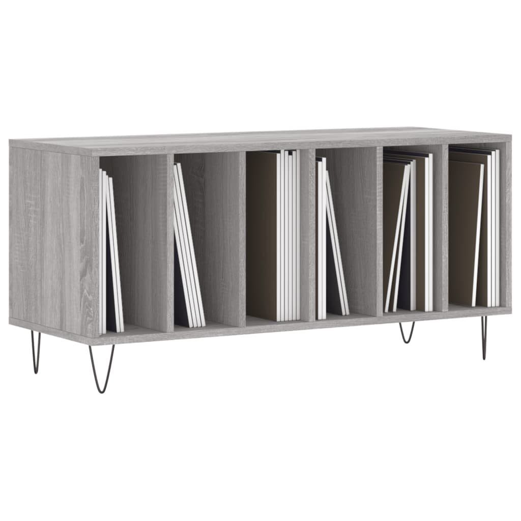 vidaXL Media-Regal Plattenschrank Grau Sonoma 100x38x48 günstig online kaufen