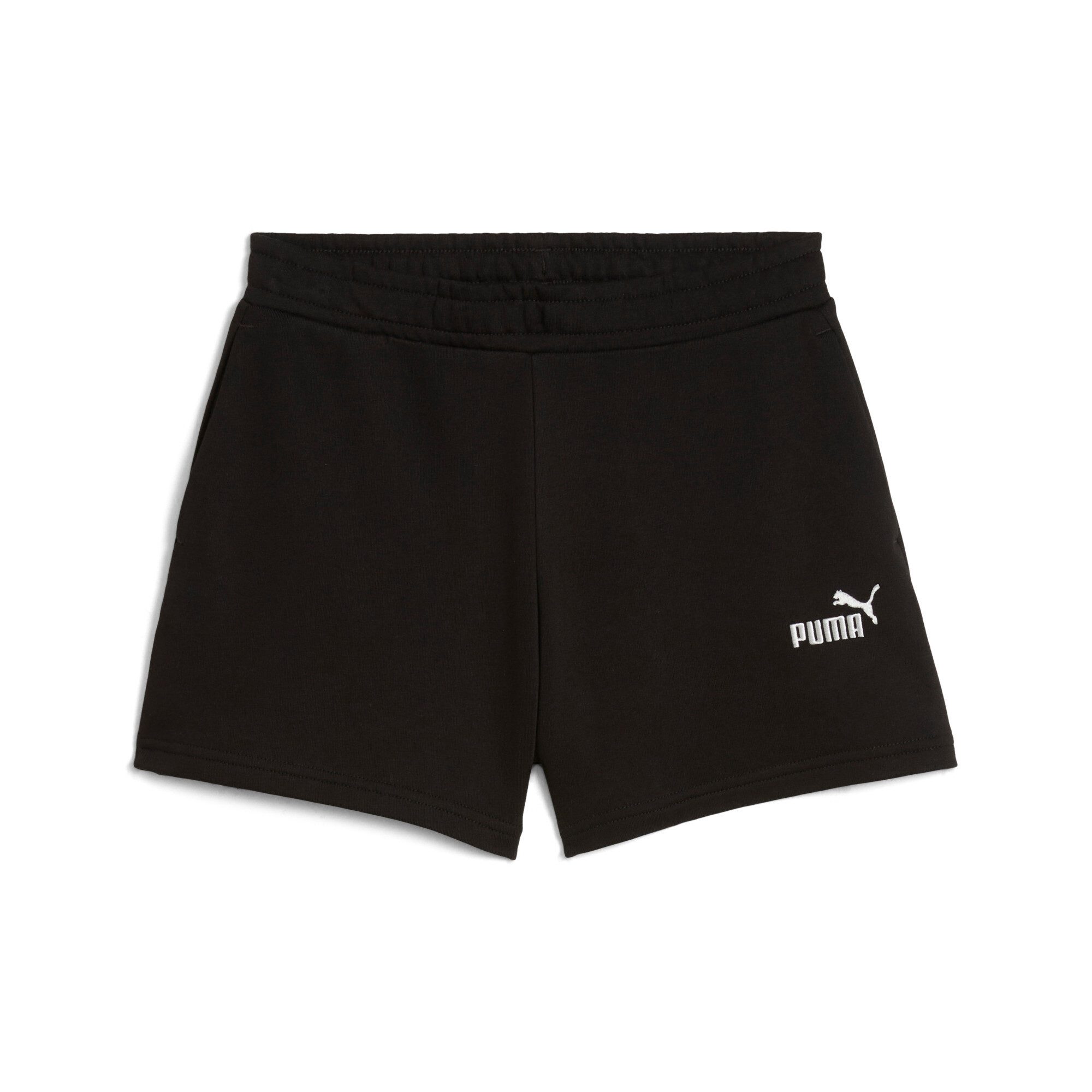 PUMA Trainingsshorts ESS SMALL NO 1 LOGO SHORTS TR G Regular Fit, mit geripptem Bund, mit Seitenschlitzen – Bild 4 von 5